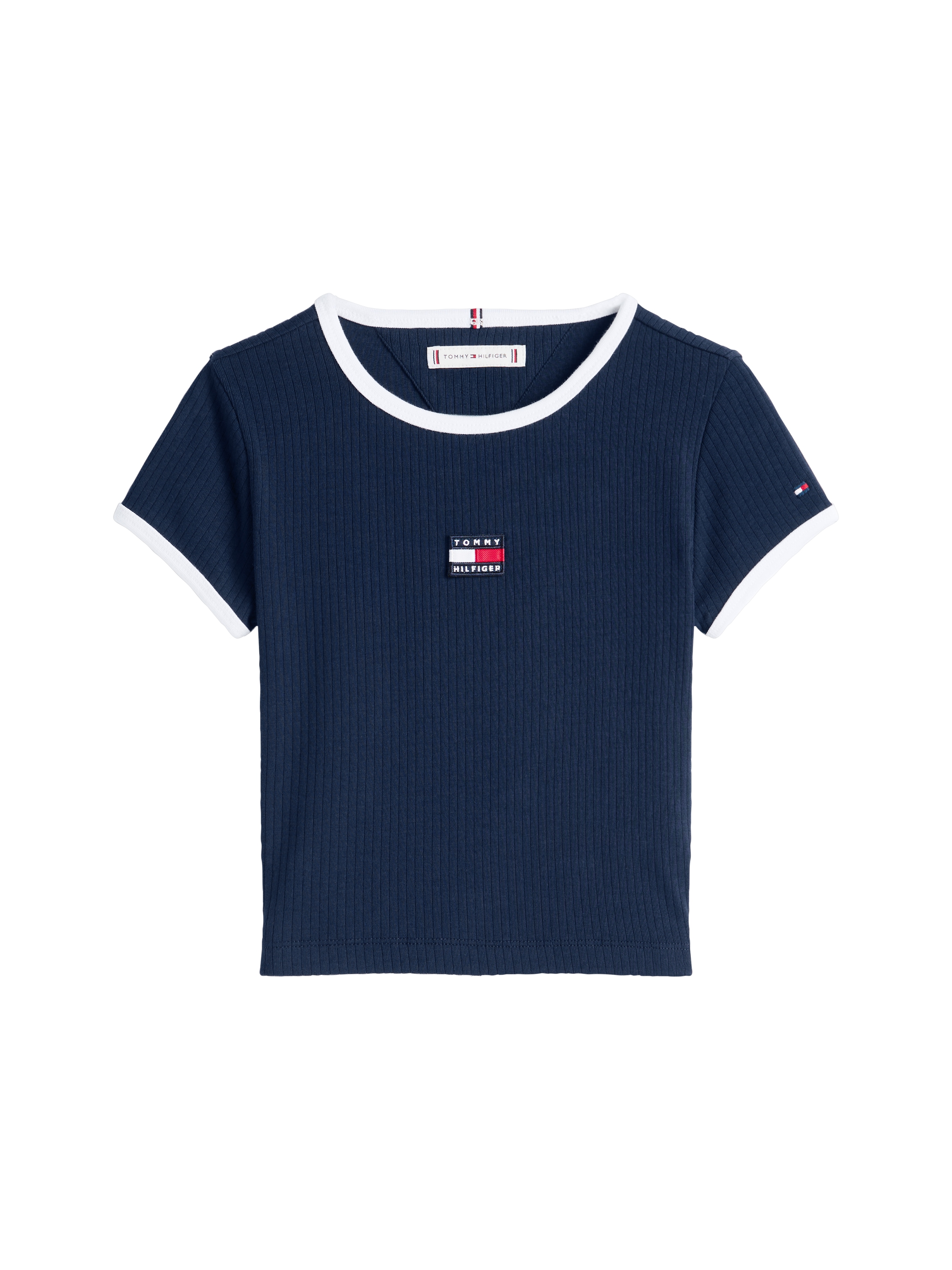 Tommy Hilfiger T-Shirt Kinder bis 16 Jahre, mit Rundhalsausschnitt