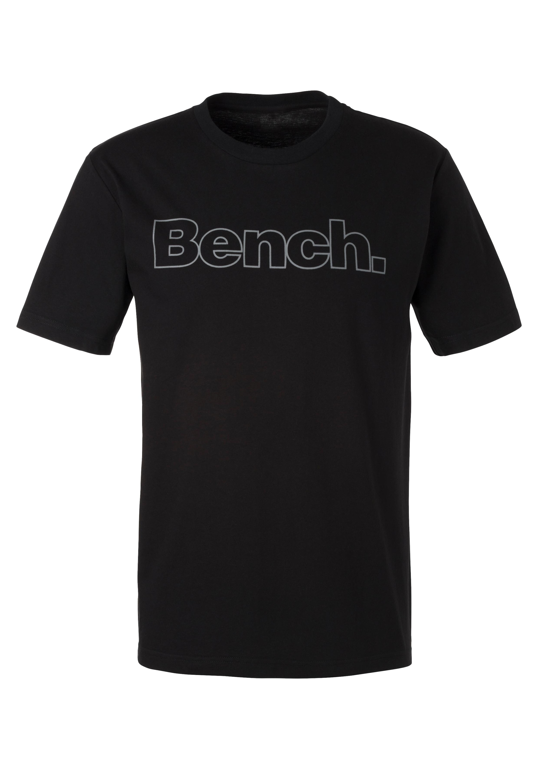 Bench. Loungewear T-Shirt, (2 tlg.), online OTTO Bench. mit bestellen vorn Print bei