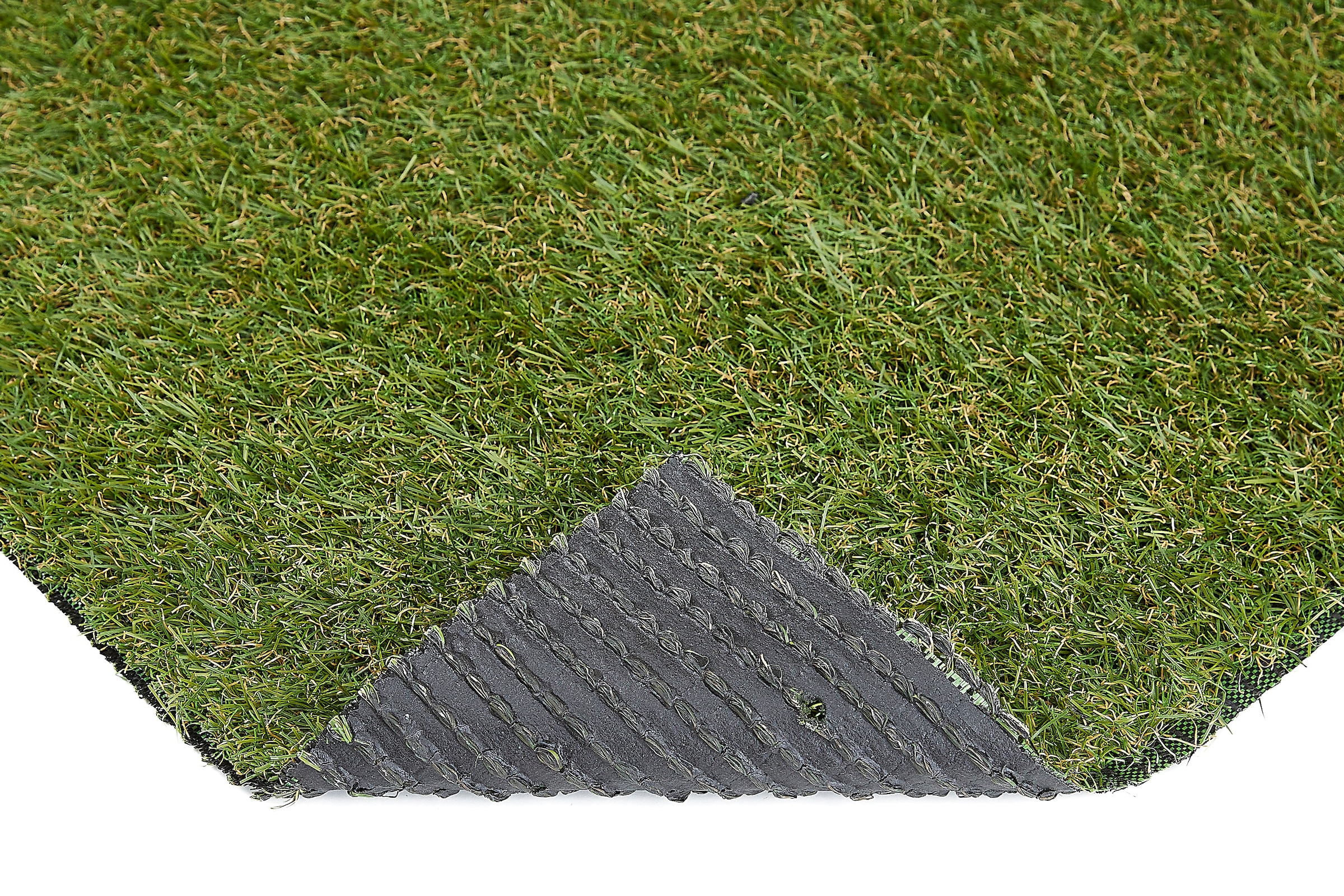 Andiamo Kunstrasen »Rasenteppich Casablanca, Made in Belgium«, rechteckig, 20 mm Höhe, realistische Optik, mit Drainagefunktion, strapazierfähig, & UV-stabil