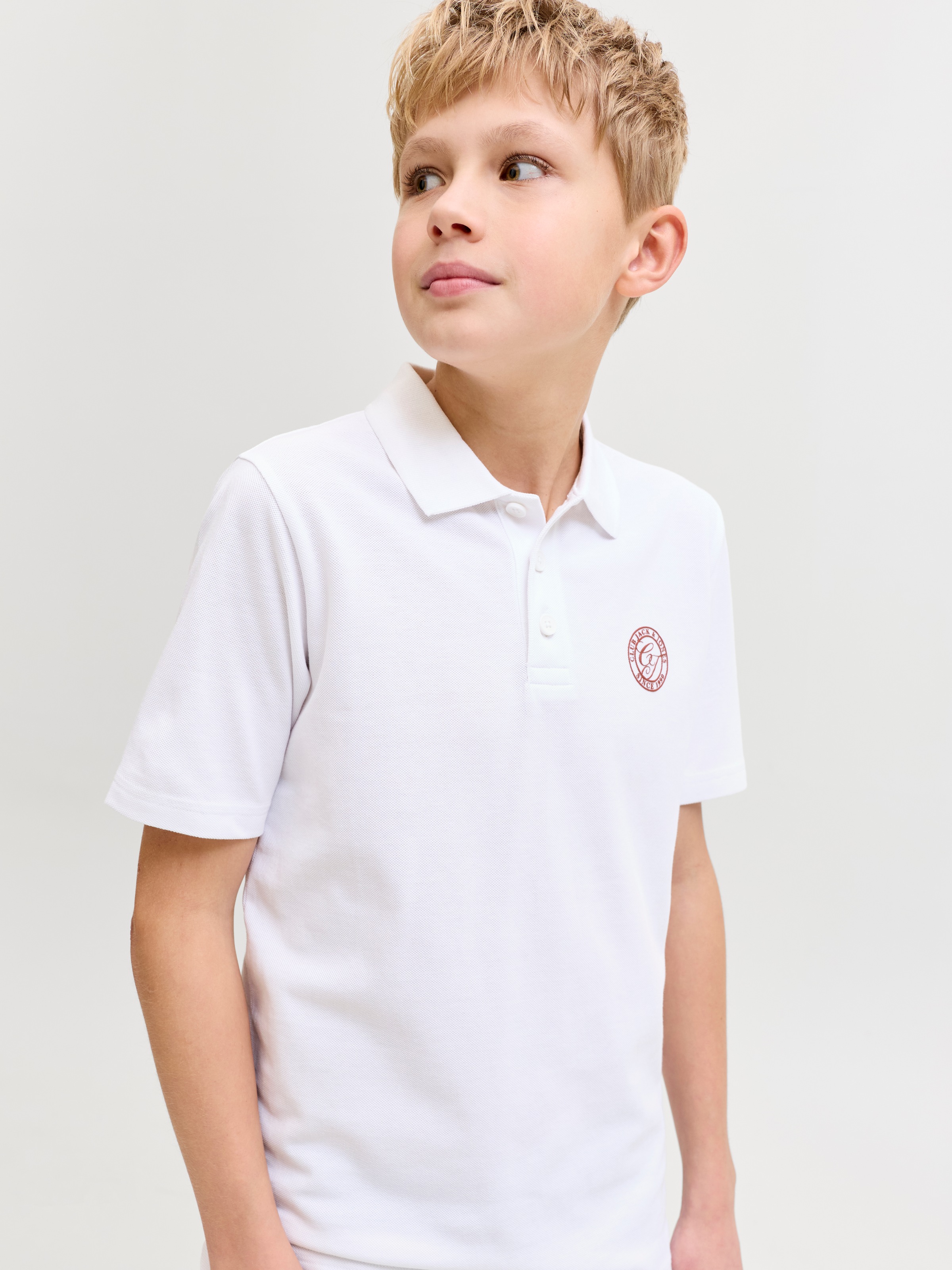 Jack & Jones Junior Poloshirt »JJALLIANCE POLO SS JNR« mit Knopfleiste