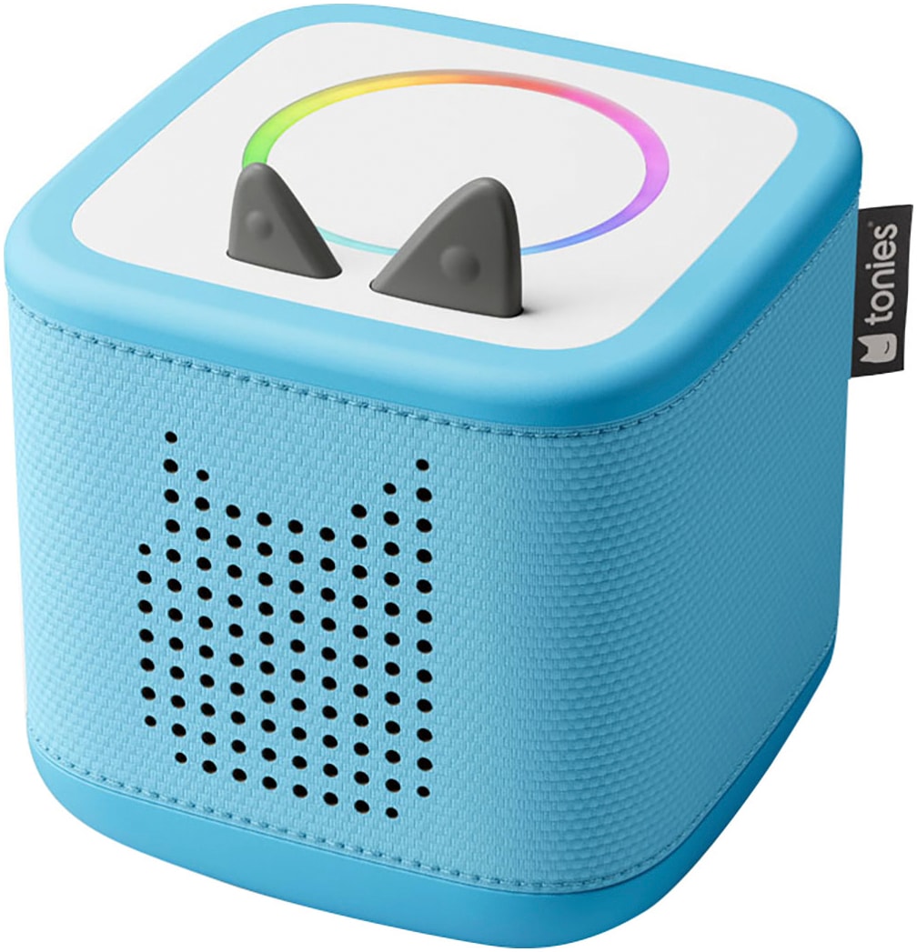 tonies Lautsprecher »Toniebox 2 Starter Set« Stereo (Bluetooth | WLAN Beleuchtungseffekte | Kabellos | Sleep Timer | Wecker 42 W)