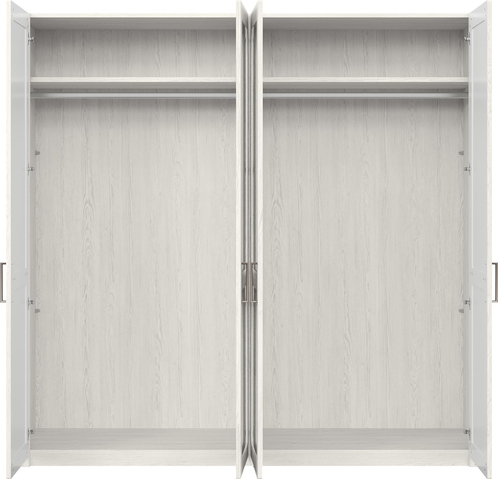 set one by Musterring Kleiderschrank »York Schlafen«, (1 St.), mit Holz- und Spiegeltüren,verschiedene Breiten, Höhe 207 x T 60 cm