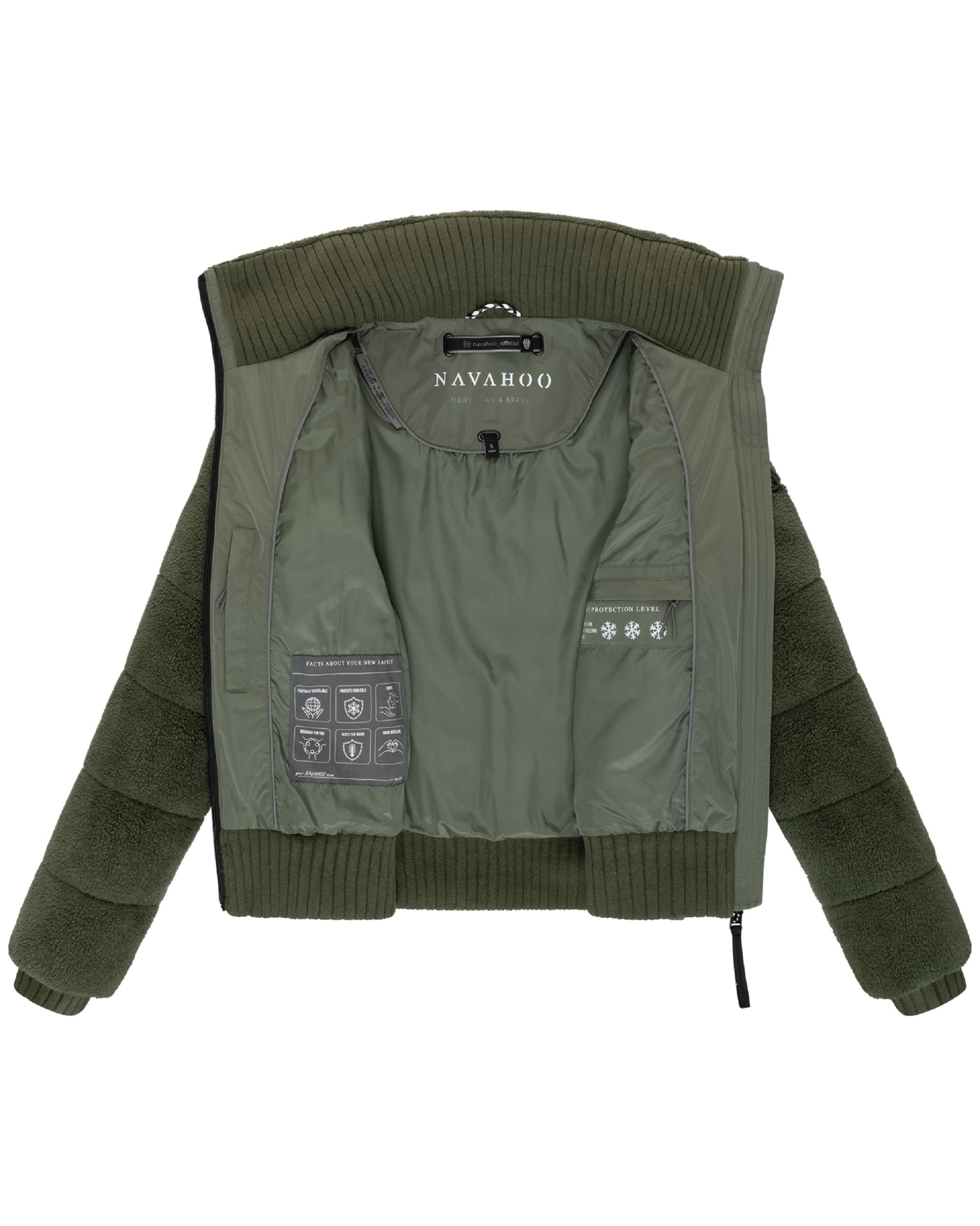 Navahoo Plüschjacke »Plüschjacke Schneepuder 14«