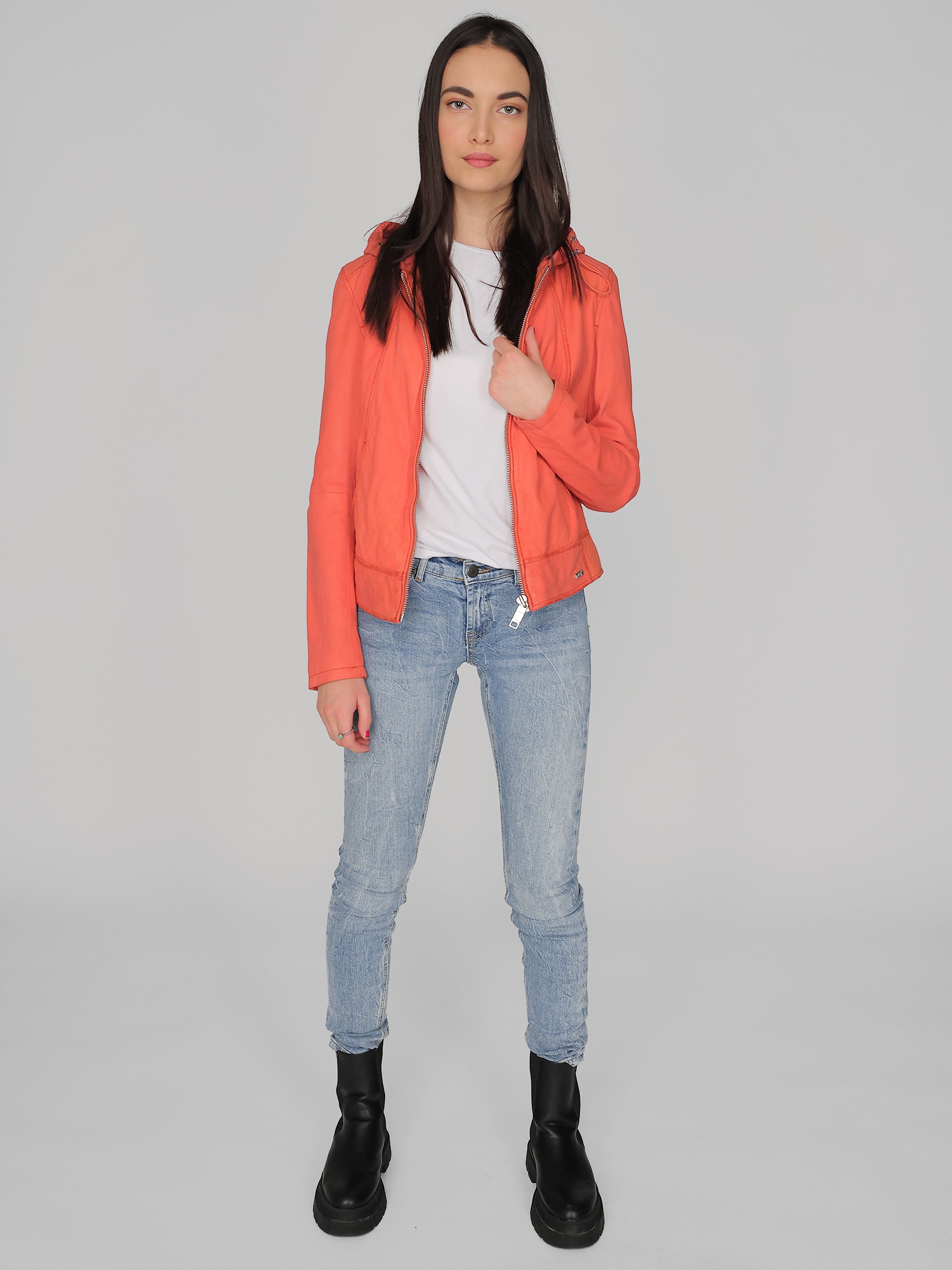 Maze Lederjacke »Lederjacke Donie«