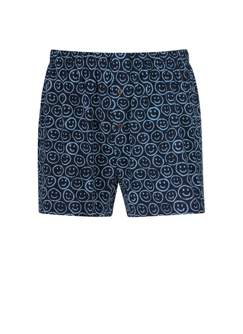 Trigema Boxershorts »TRIGEMA Boxer-Shorts mit freundlichem Smiley-Muster« 1 Stk.