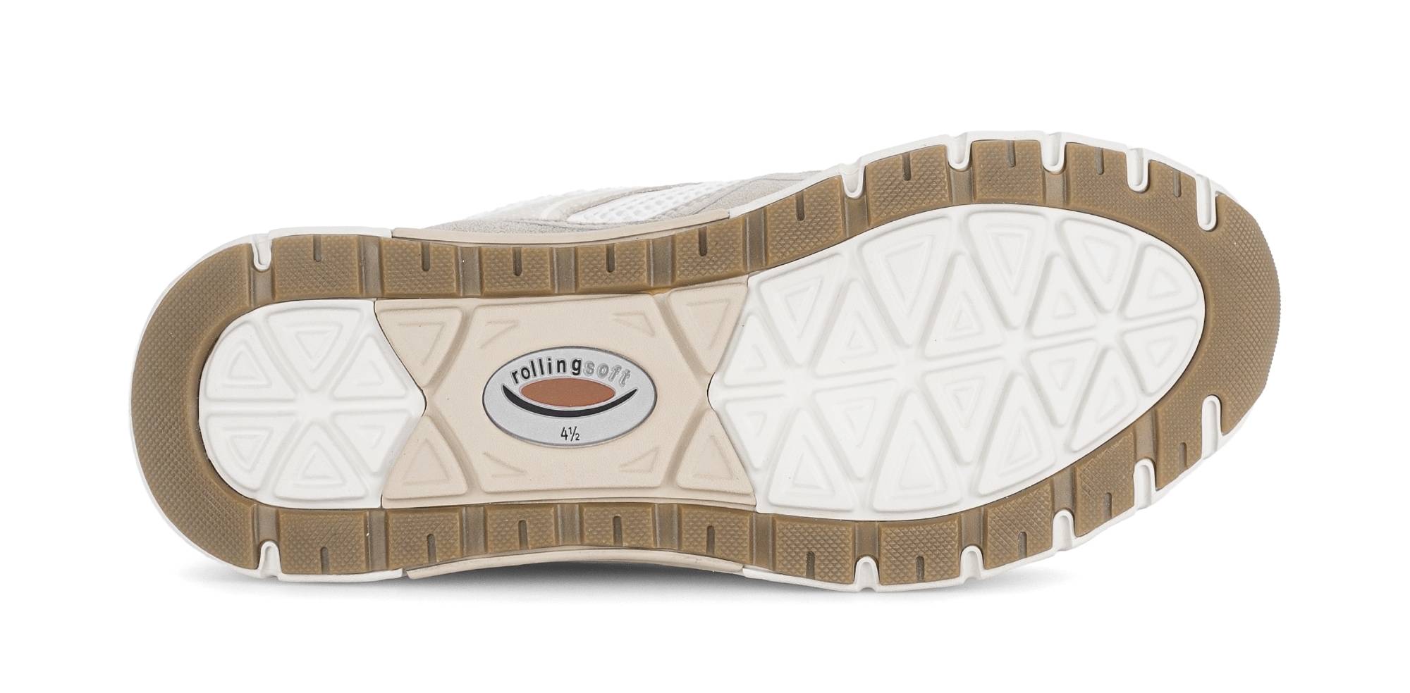 Gabor Rollingsoft Keilsneaker  , Freizeitschuh, Halbschuh, Schnürschuh mit weichem Schaftrand