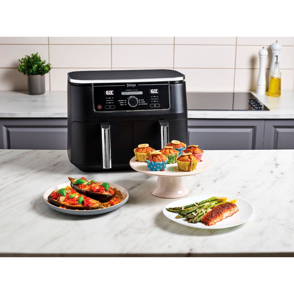 NINJA Heißluftfritteuse »Foodi AF400EU Dual Zone Airfryer«, 2470 W