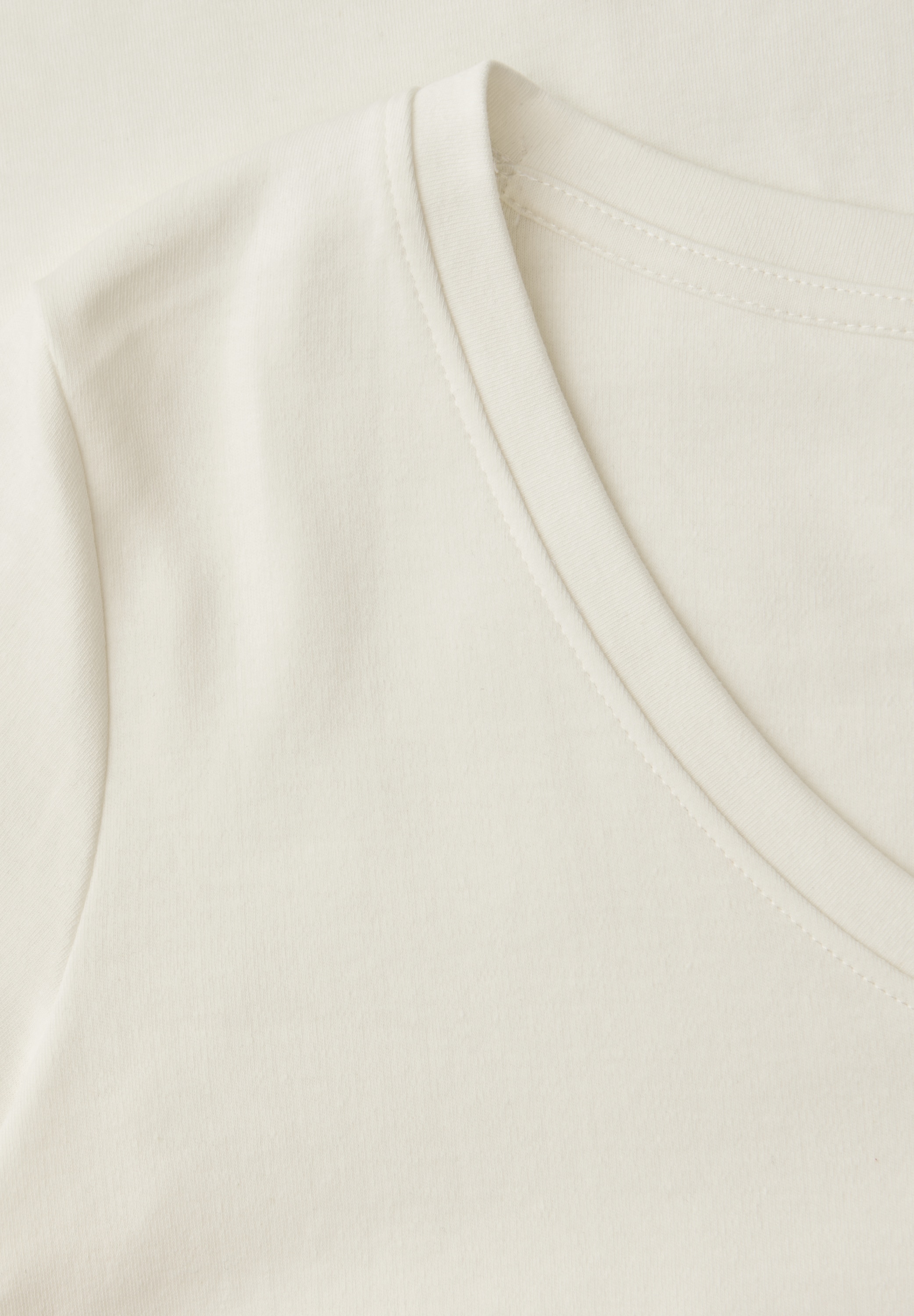 STREET ONE Kurzarmshirt mit V-Ausschnitt