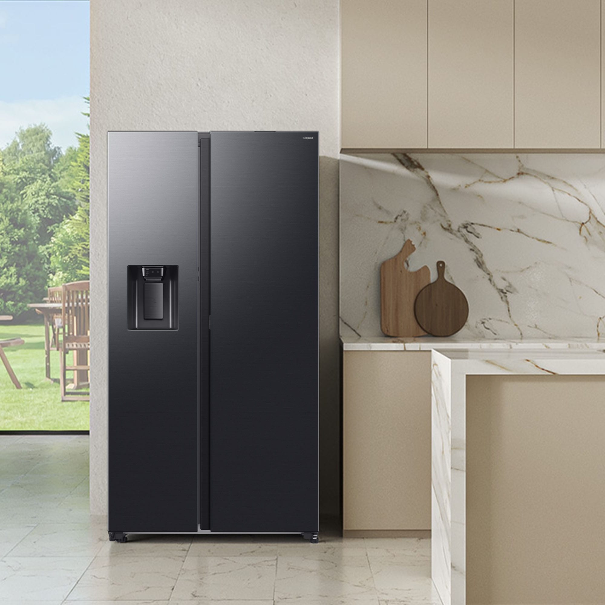 Samsung Side-by-Side RS80F »RS80F65KDF« 178 cm hoch 91,2 cm breit