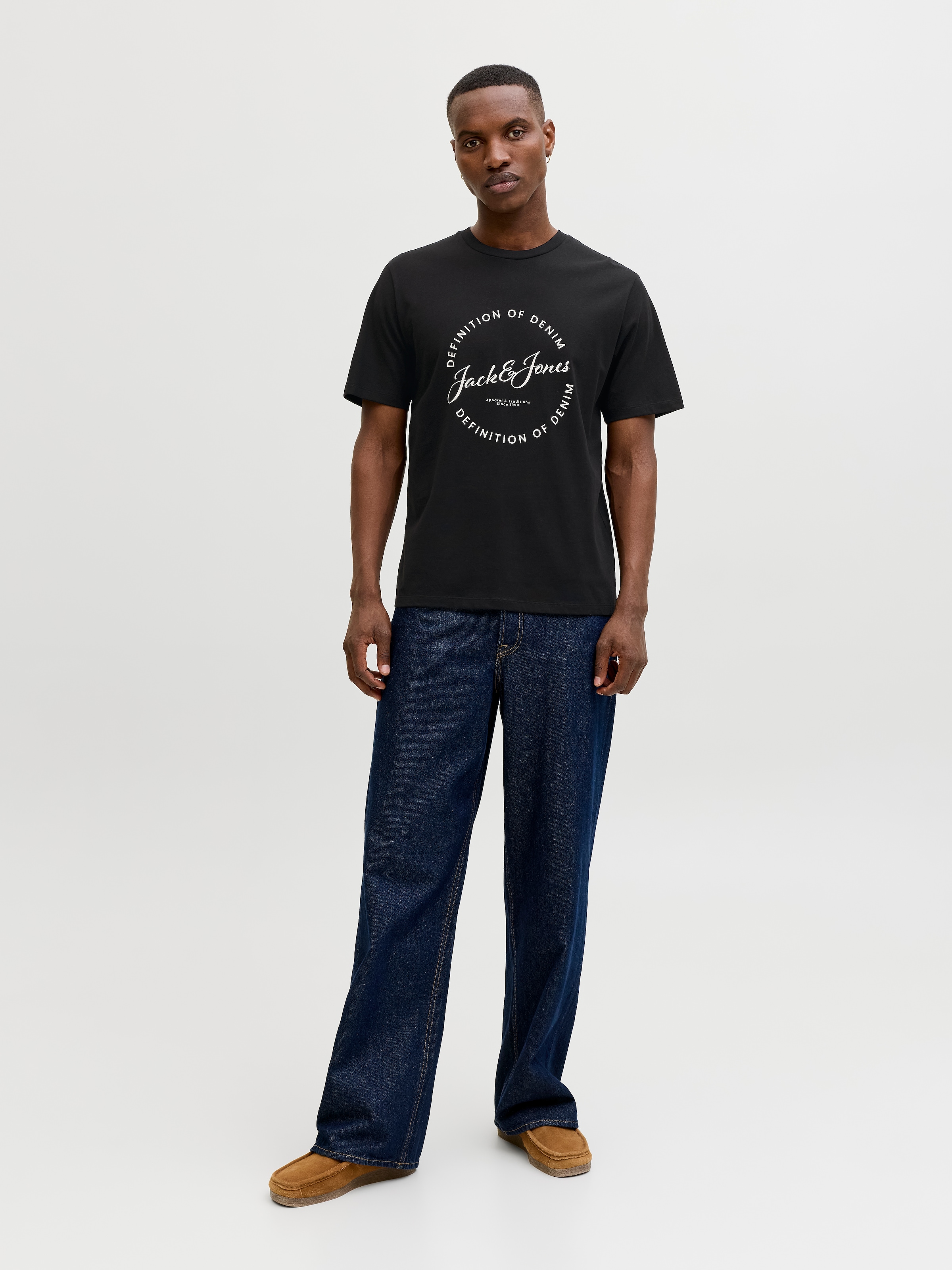Jack & Jones T-Shirt »JJGRAYSON TEE SS CREW NECK« Baumwolle, regular fit