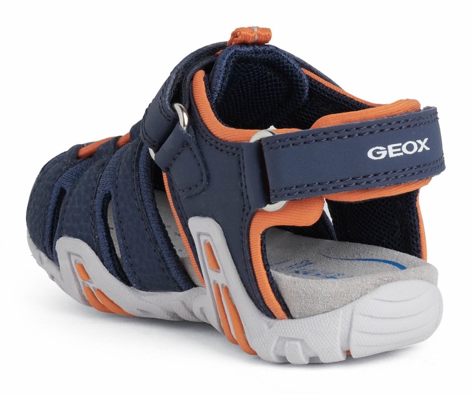 Geox Sandale »B SANDAL KRAZE«, mit Fersen-Klettverschluss