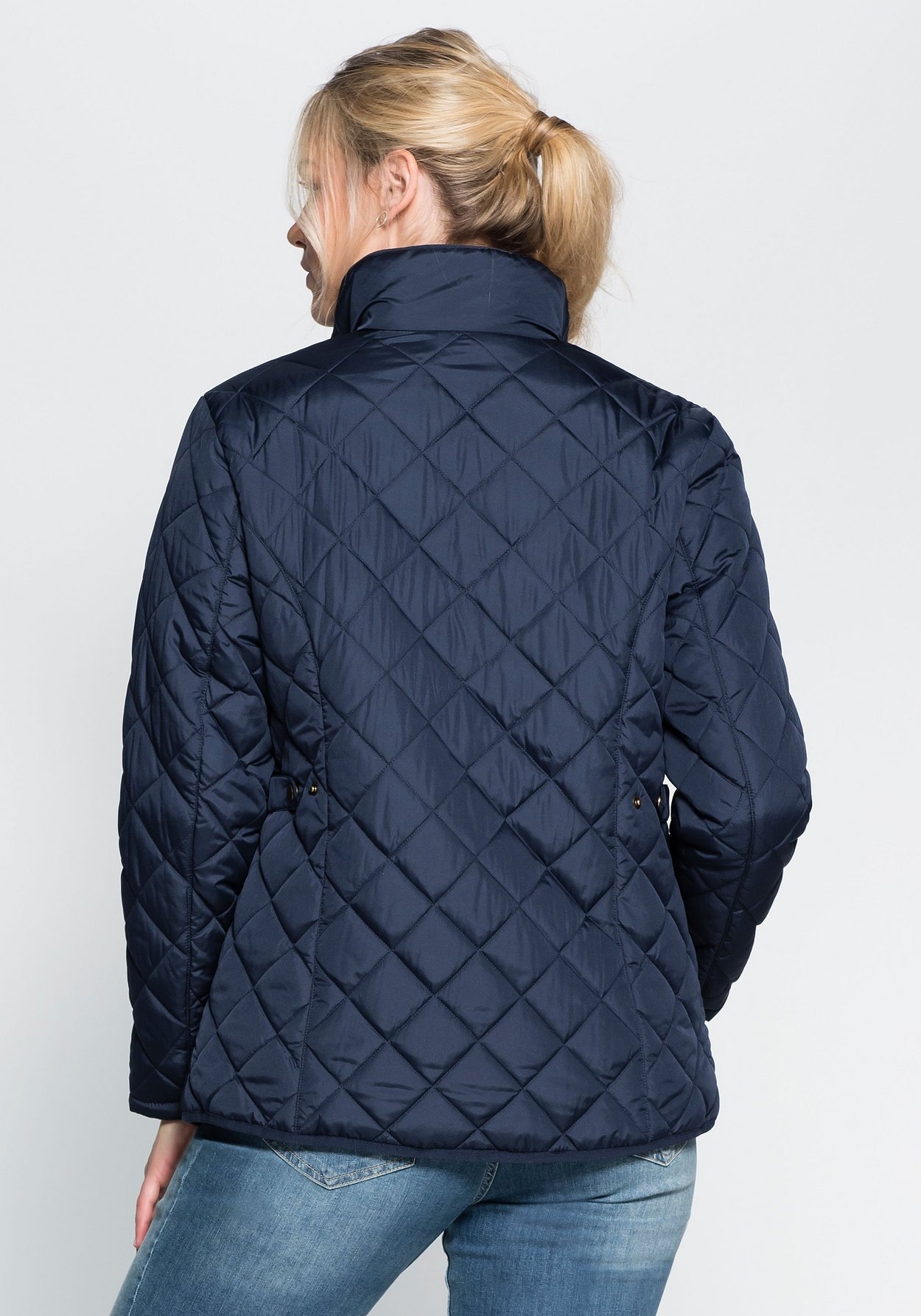 Sheego Steppjacke »Steppjacke aus wasserabweisendem Material«
