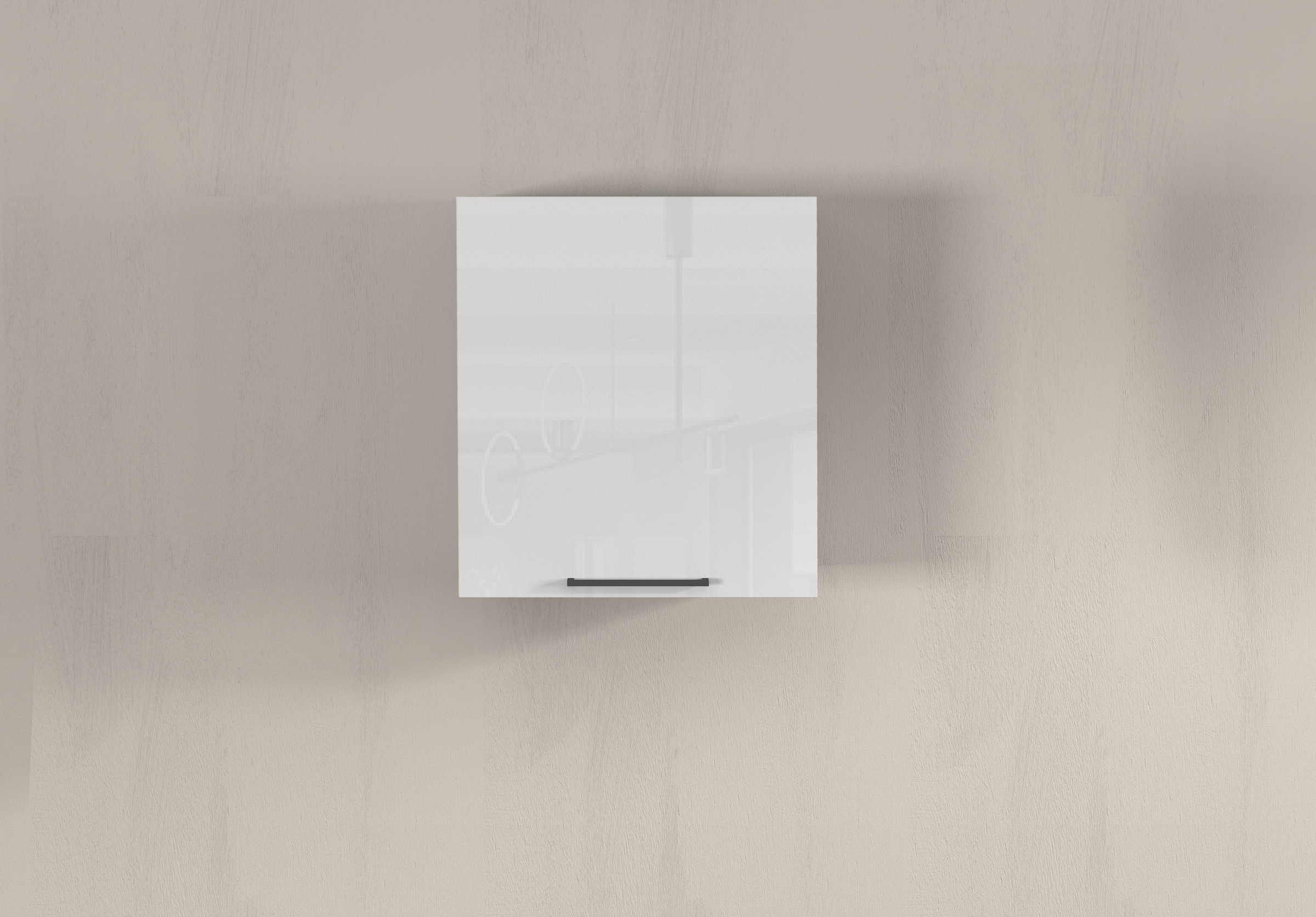 KOCHSTATION Hängeschrank »Luna, Oberschrank,  Küchenhängeschrank, Made in Italy« B/T/H: 60×35×71 cm, zusätzlicher Stauraum über der Arbeitsfläche