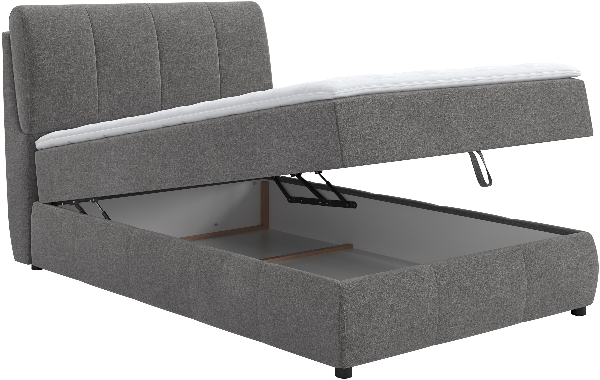 COTTA Boxbett »Cooper«, inkl. Topper, Bettkasten und verstellbarem Kopfteil