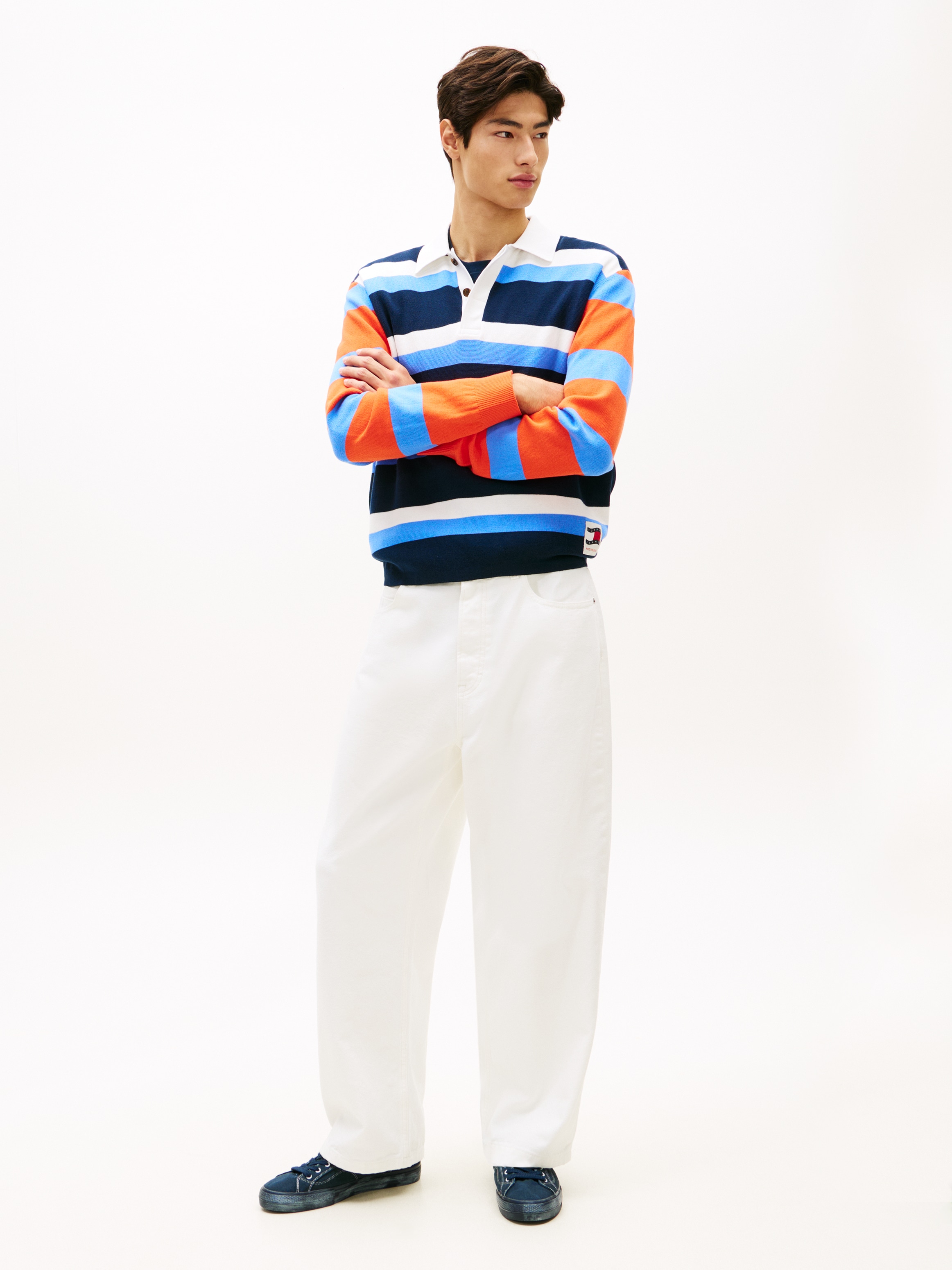 Tommy Jeans Polokragenpullover »REGULAR RUGBY« Regular fit mit Polokragen