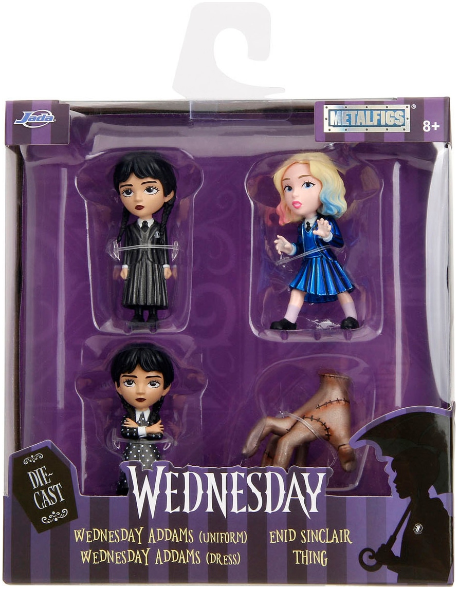 JADA Spielfigur »Wednesday 4-Pack Figures«
