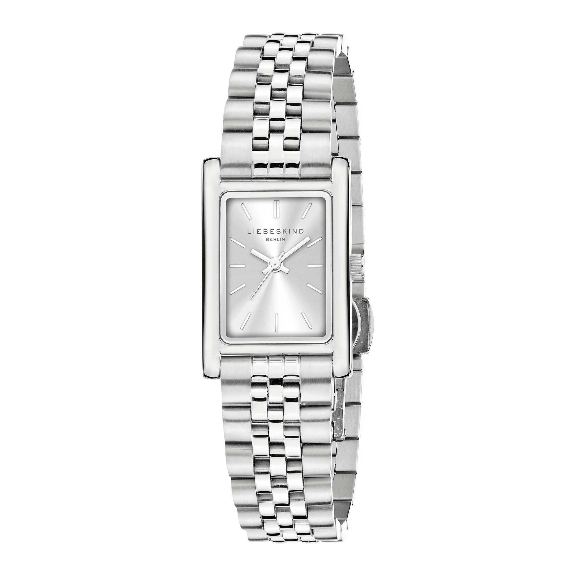 Liebeskind Berlin Quarzuhr »Classic Square« Armbanduhr, Damenuhr, Edelstahlarmband, analog