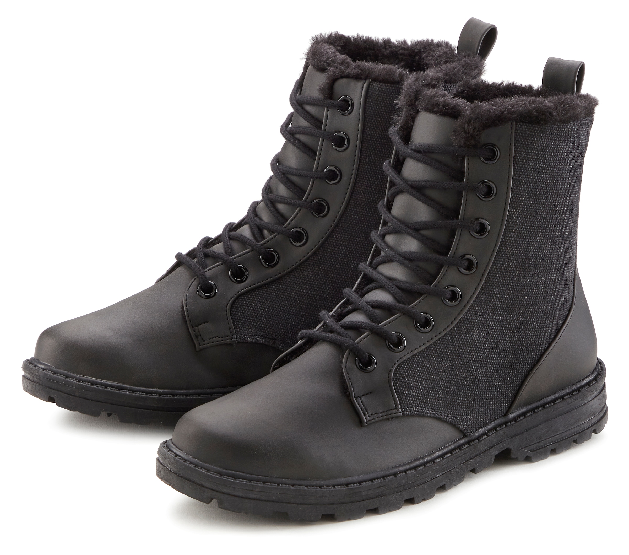 Vivance Stiefelette »Stiefel, Boots«  mit Warmfutter und leichter Profilsohle VEGAN