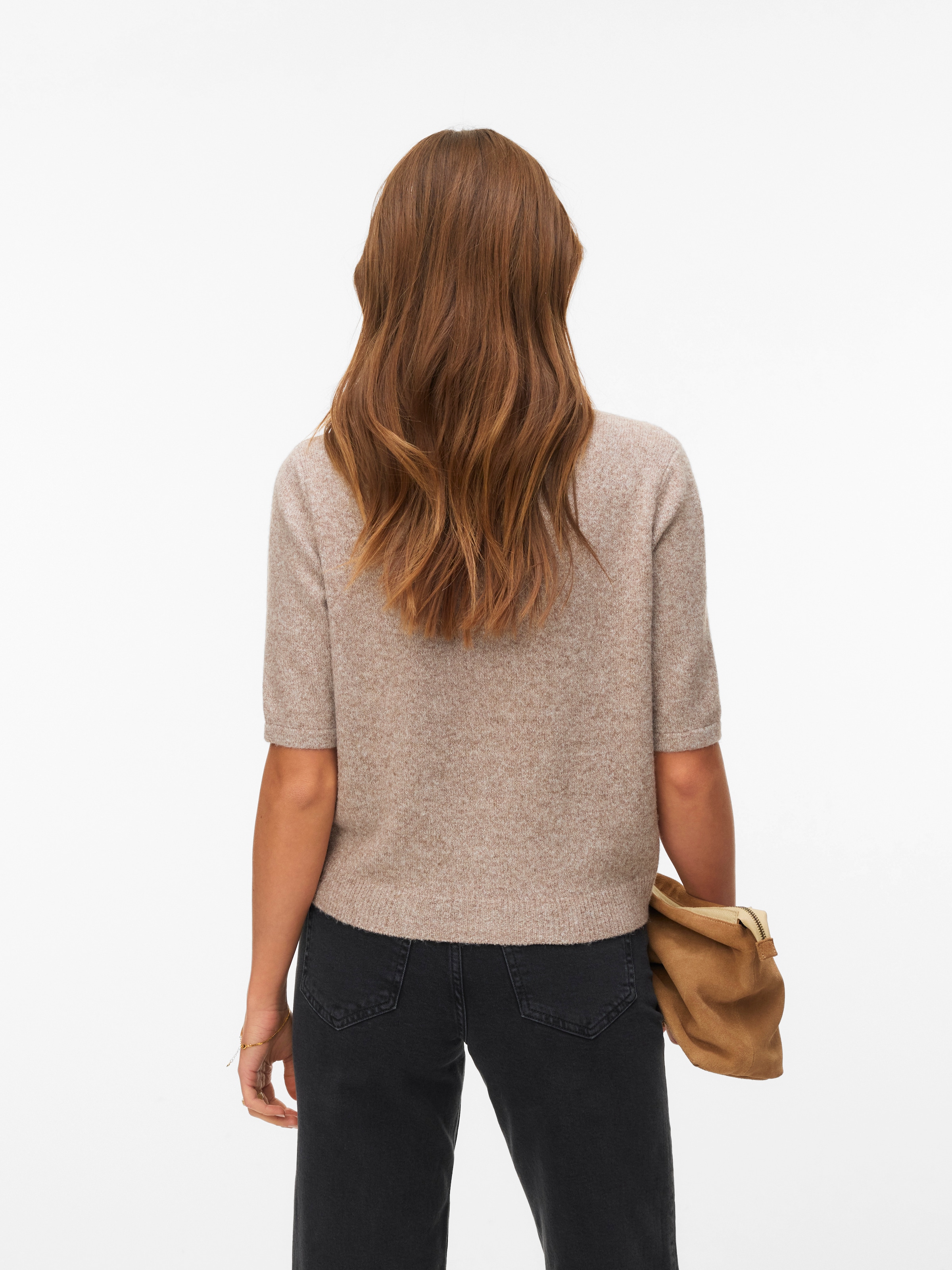 Vero Moda Strickjacke »VMDOFFY 2/4 O-NECK BUTTON CARDIGAN NOOS«