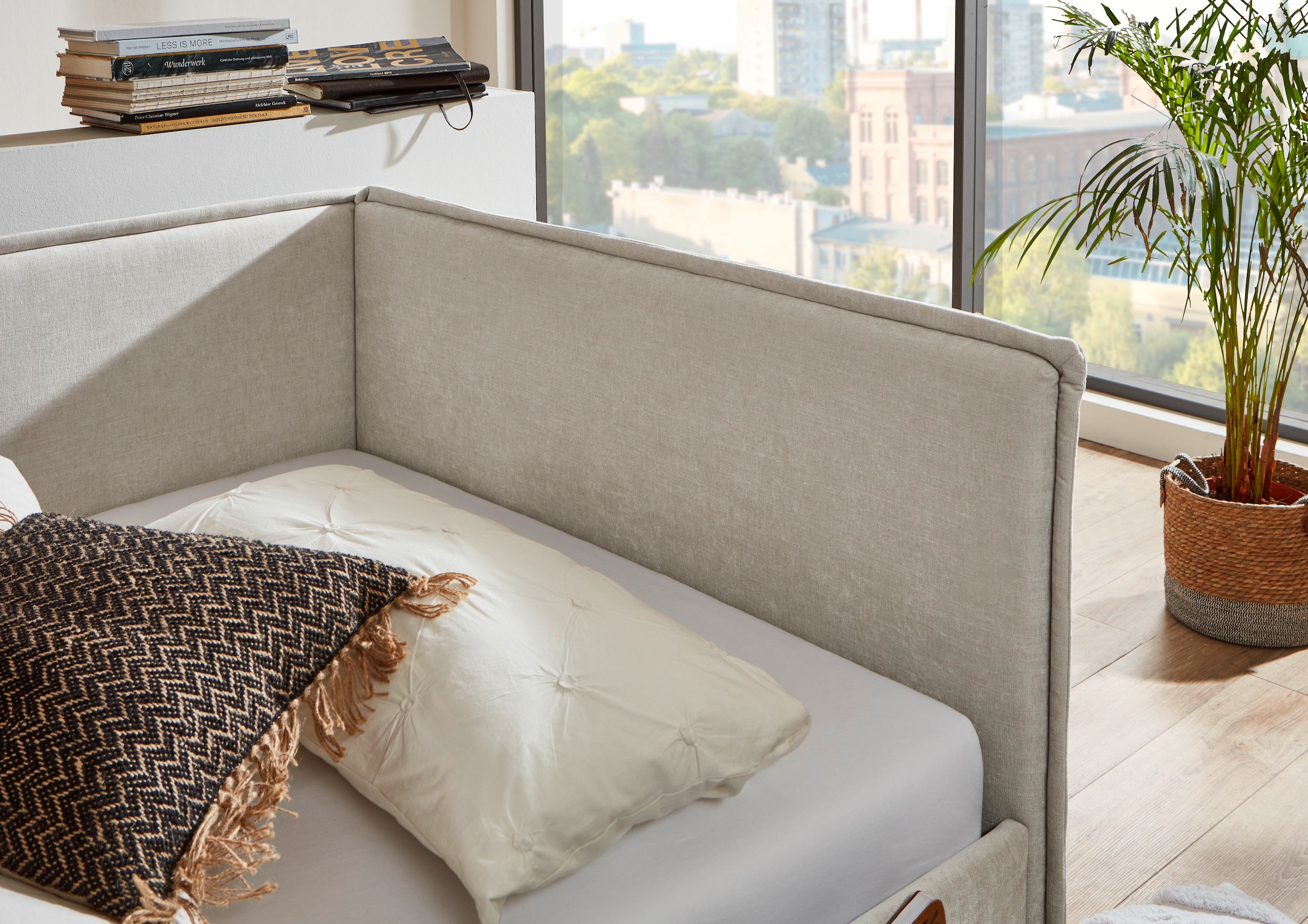 meise.möbel Kinderbett »FUN II« Polsterbett wahlweise mit Bettkasten, Jugendbett inkl. USB-Anschluss