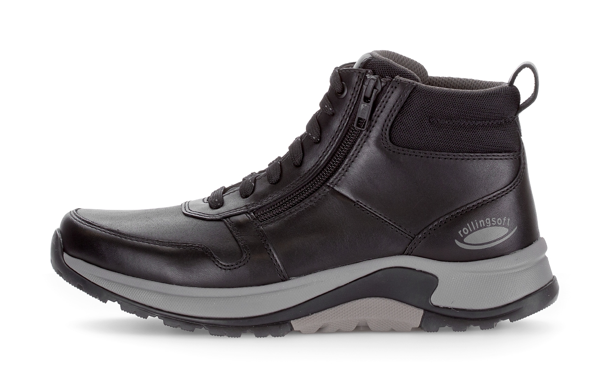 Gabor Rollingsoft Sneaker, Schnürboots, Komfortschuh in Bequemweite G (= weit)