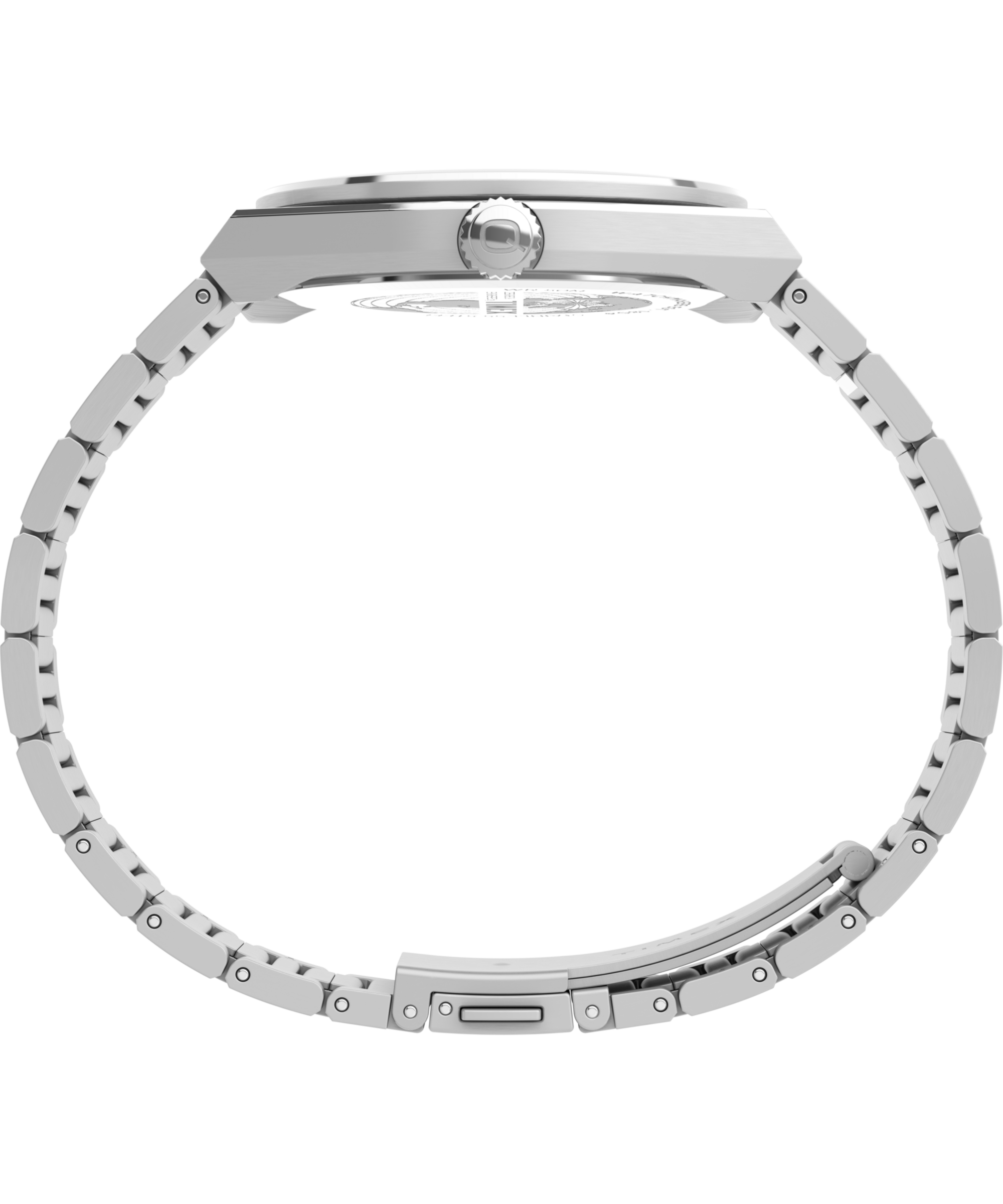 Timex Quarzuhr »CONTINENTAL« Armbanduhr, Herrenuhr, Edelstahlarmband, Datum, Leuchtzeiger