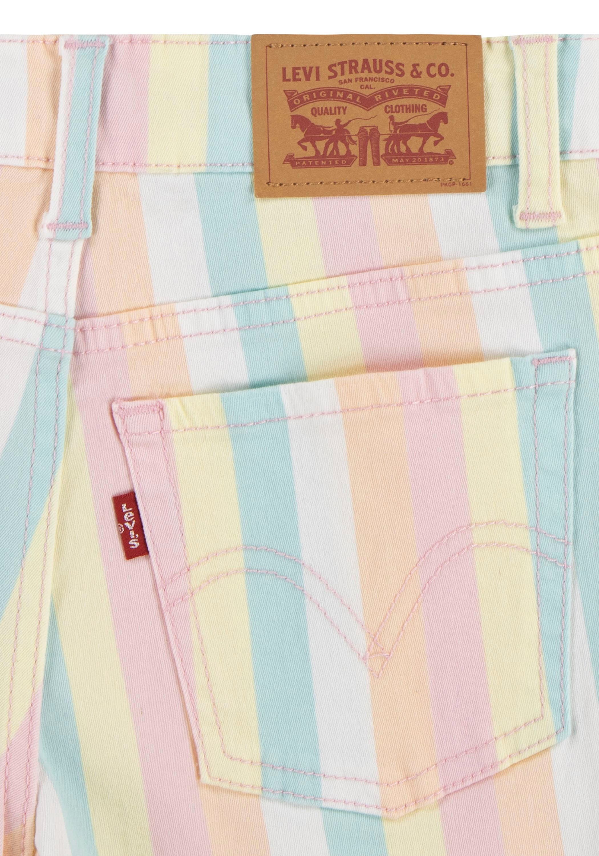 Levi's® Kids Shorts, mit farbigem Streifenmuster for GIRLS