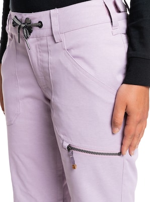 Damen Snowboardhose fliederfarben