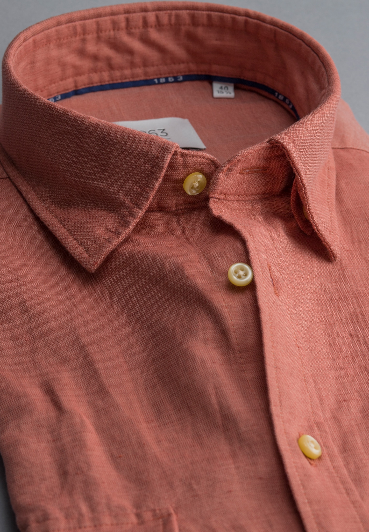 Eterna Langarmhemd »SLIM FIT« EASY IRON (bügelleicht)