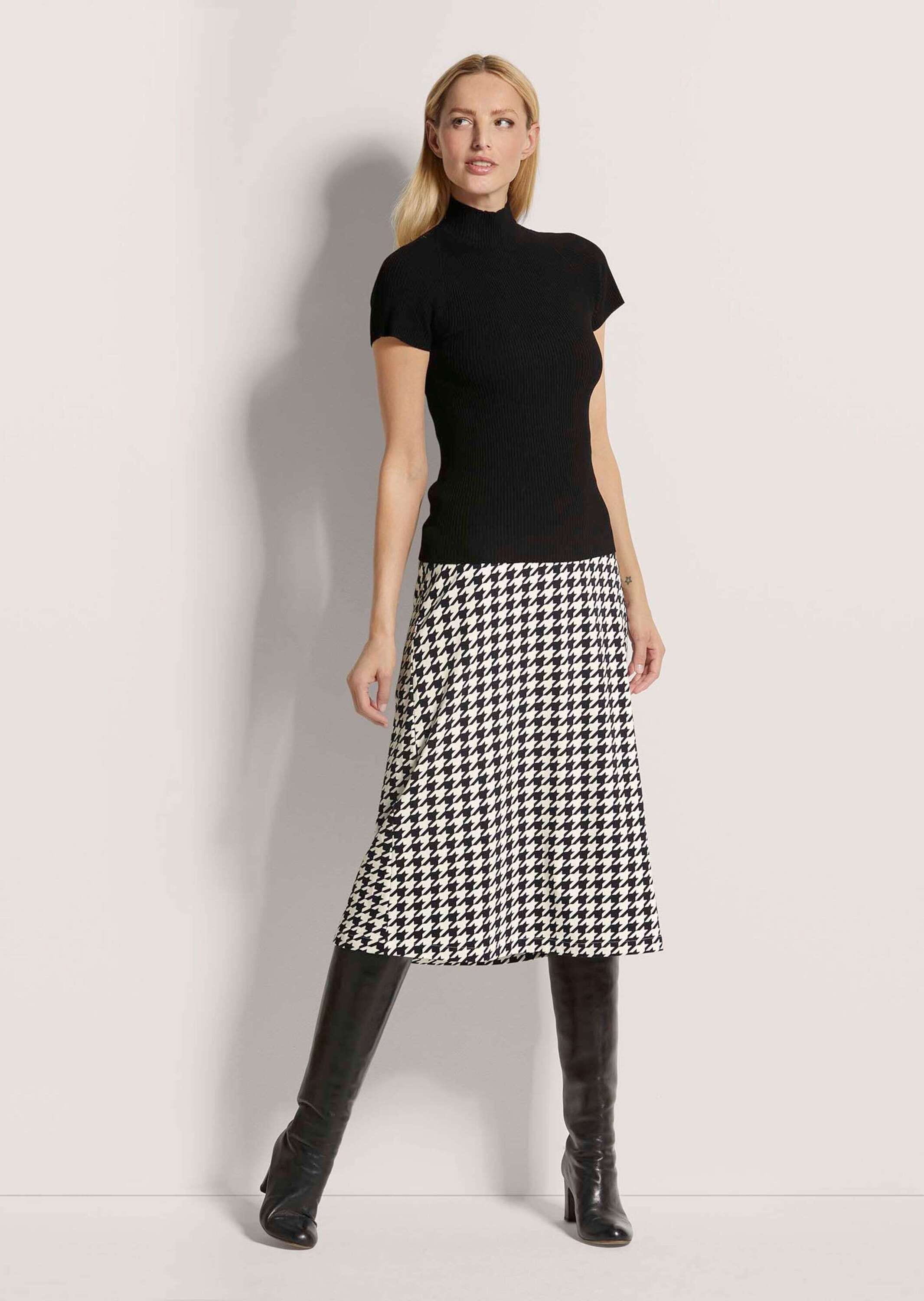 MADELEINE Longpullover »Strickoberteil Kurzarm-Pullover aus Strick« Pullover mit Kurzarm