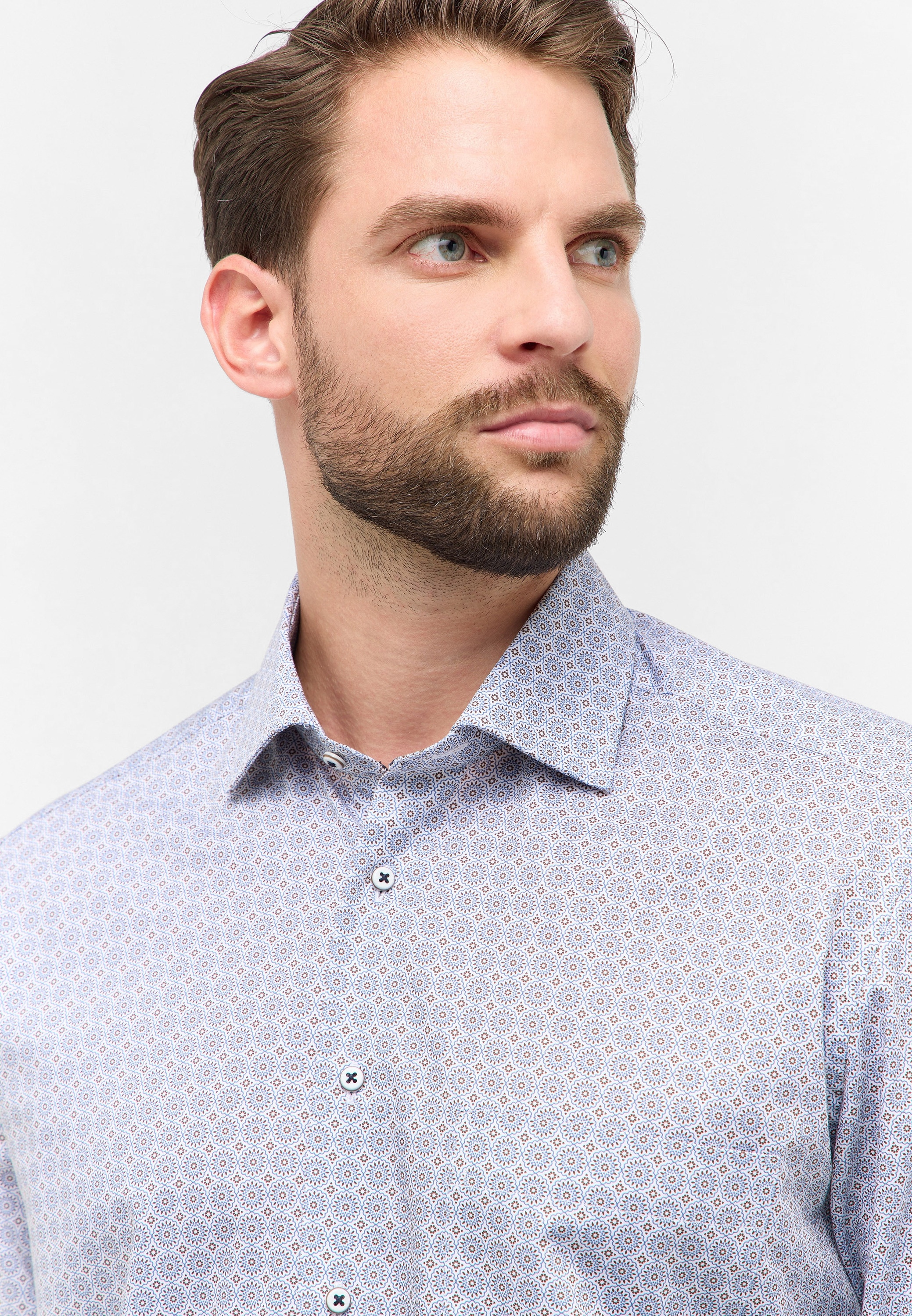 Eterna Langarmhemd »COMFORT FIT«, NON IRON (bügelfrei)