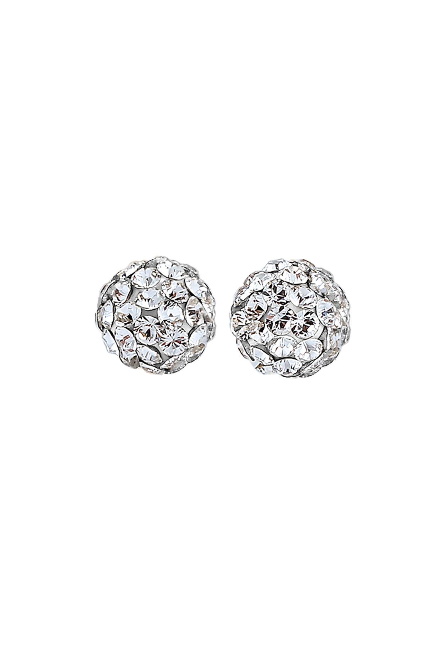 Elli Paar Ohrstecker »Ohrringe Kugel Funkelnd 925 Silber, mit Kristallen von Swarovski(R)«