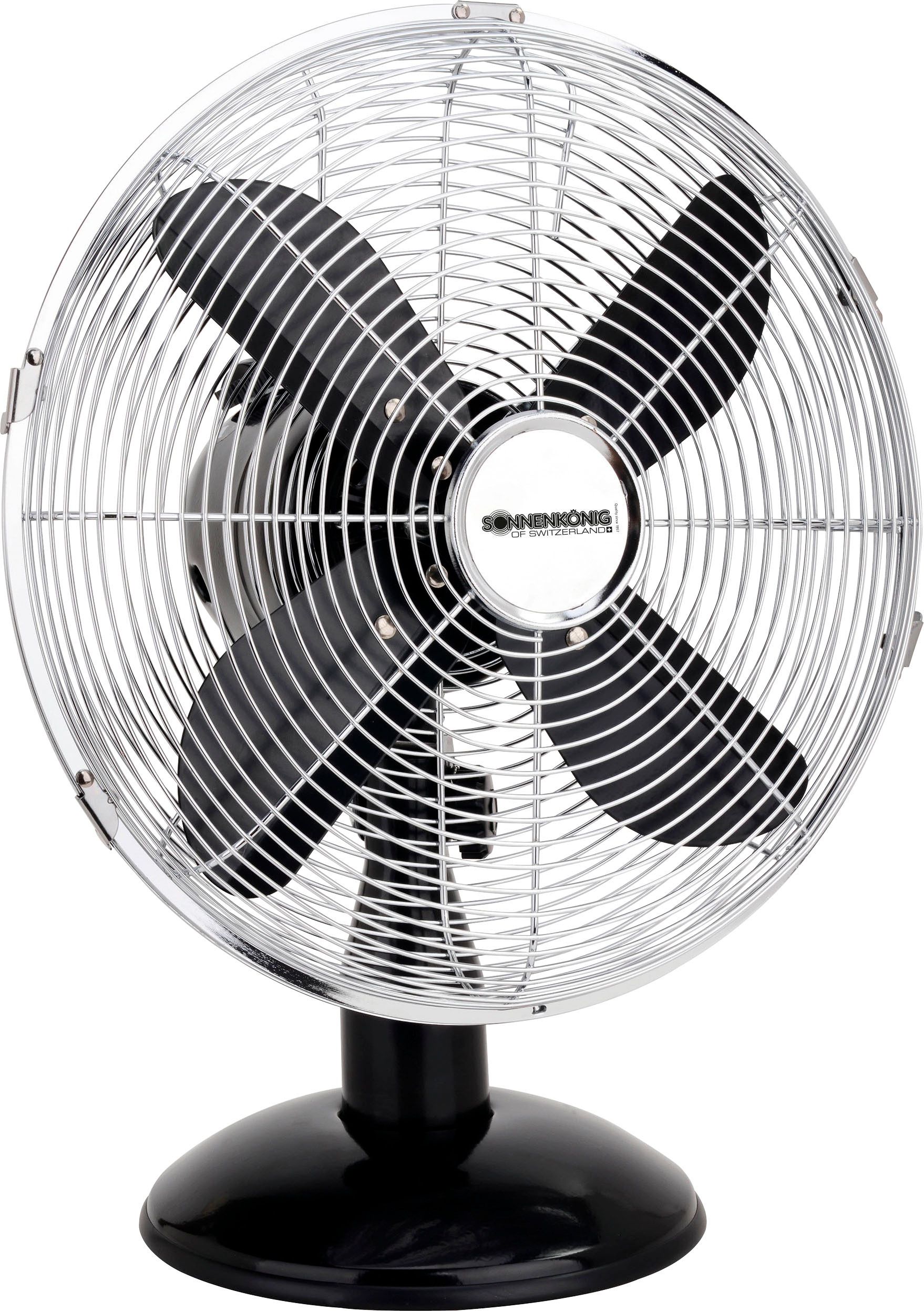 Sonnenkönig Tischventilator »10501512 / Metal Black 12«