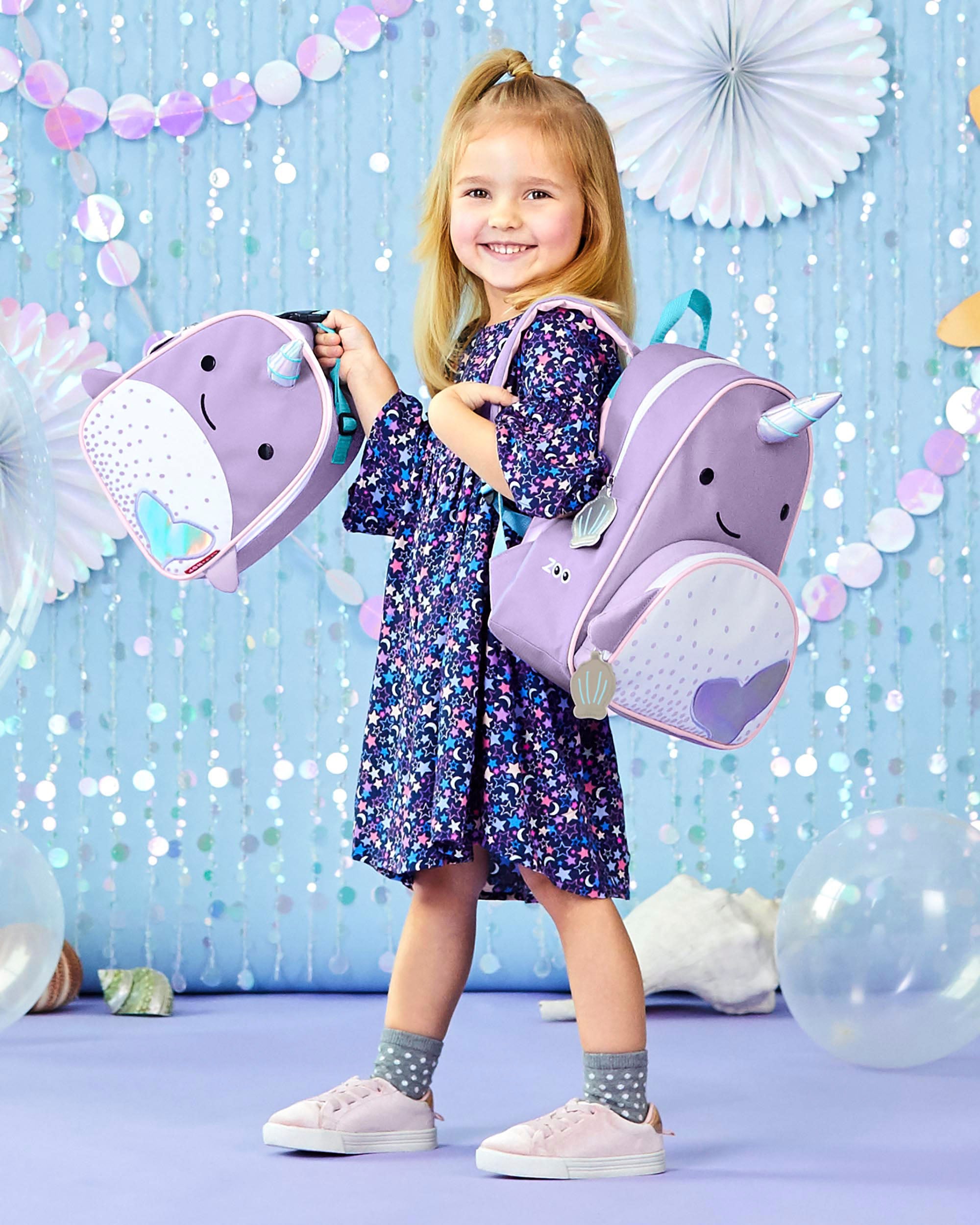 Skip Hop Kinderrucksack »Zoo - Narwal«