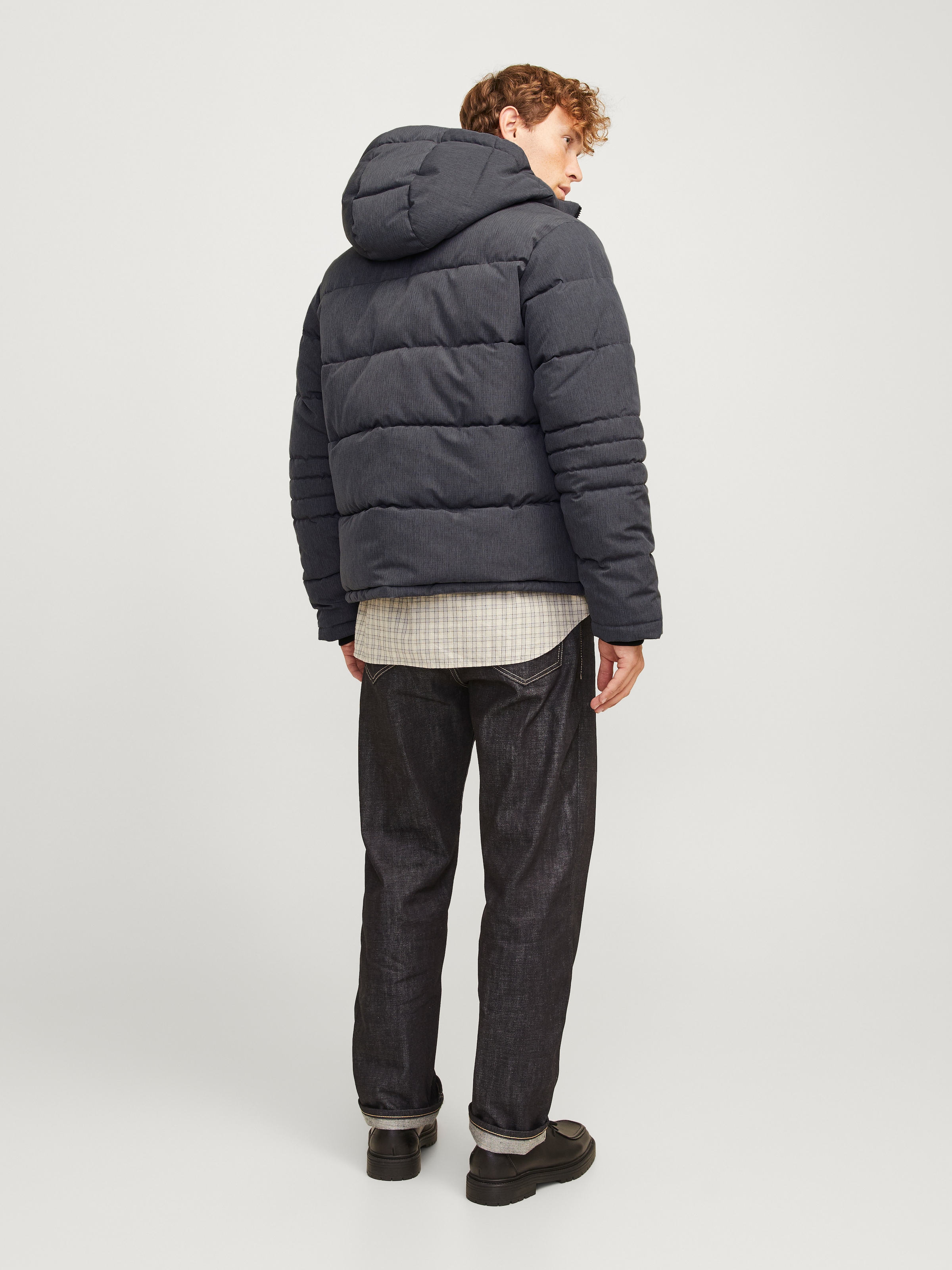 Jack & Jones Steppjacke »JJBUILD PUFFER JACKET«, mit Kapuze