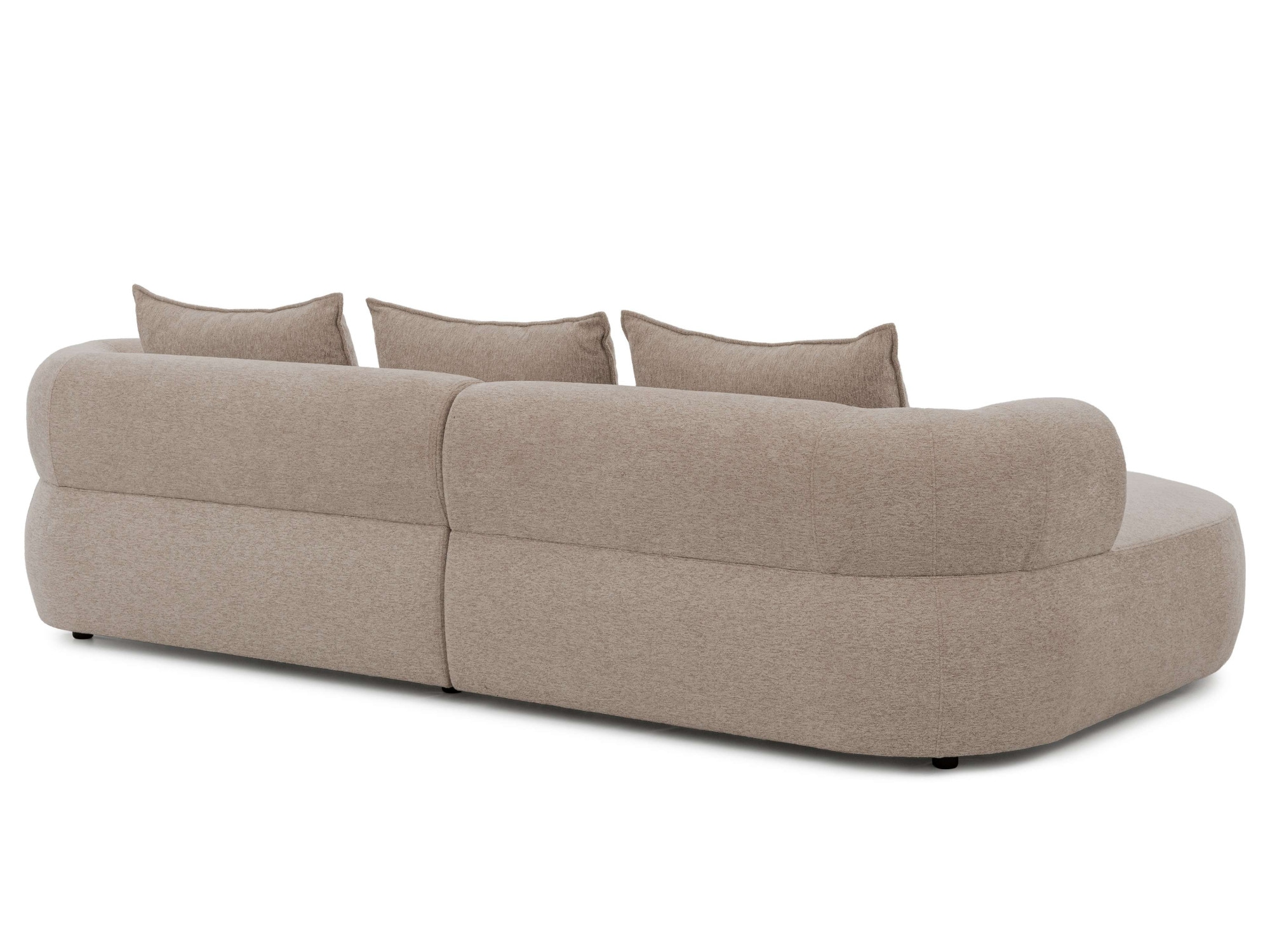 Home affaire Ecksofa »LUSSAC L-Form Design-Sofa mit Zierkissen, Maße B/T/H: 257/159/78 cm« hoher Sitzkomfort und modernes Design, Sofa ohne Bettfunktion