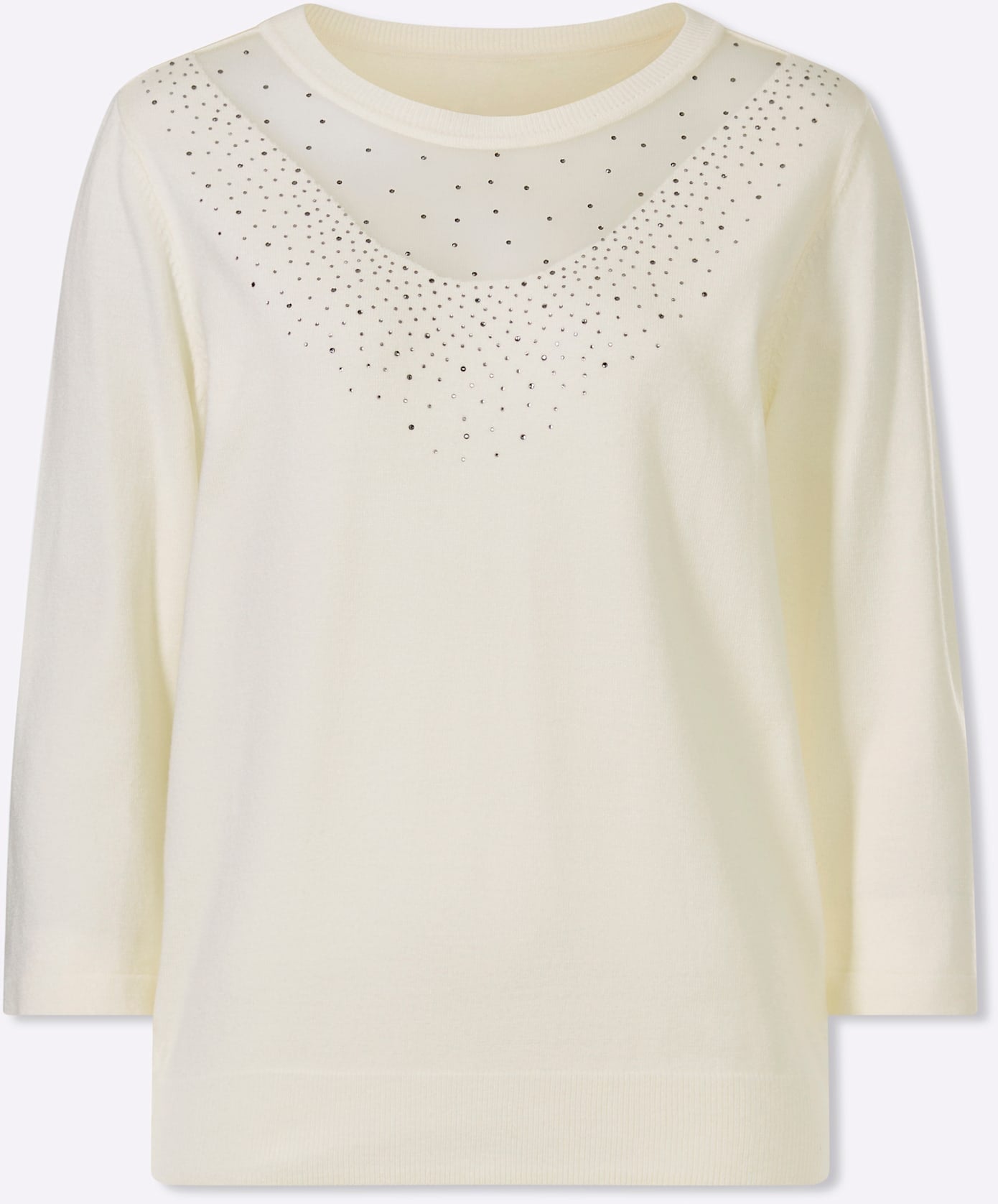 Lady 3/4 Arm-Pullover »Feinstrickpullover«