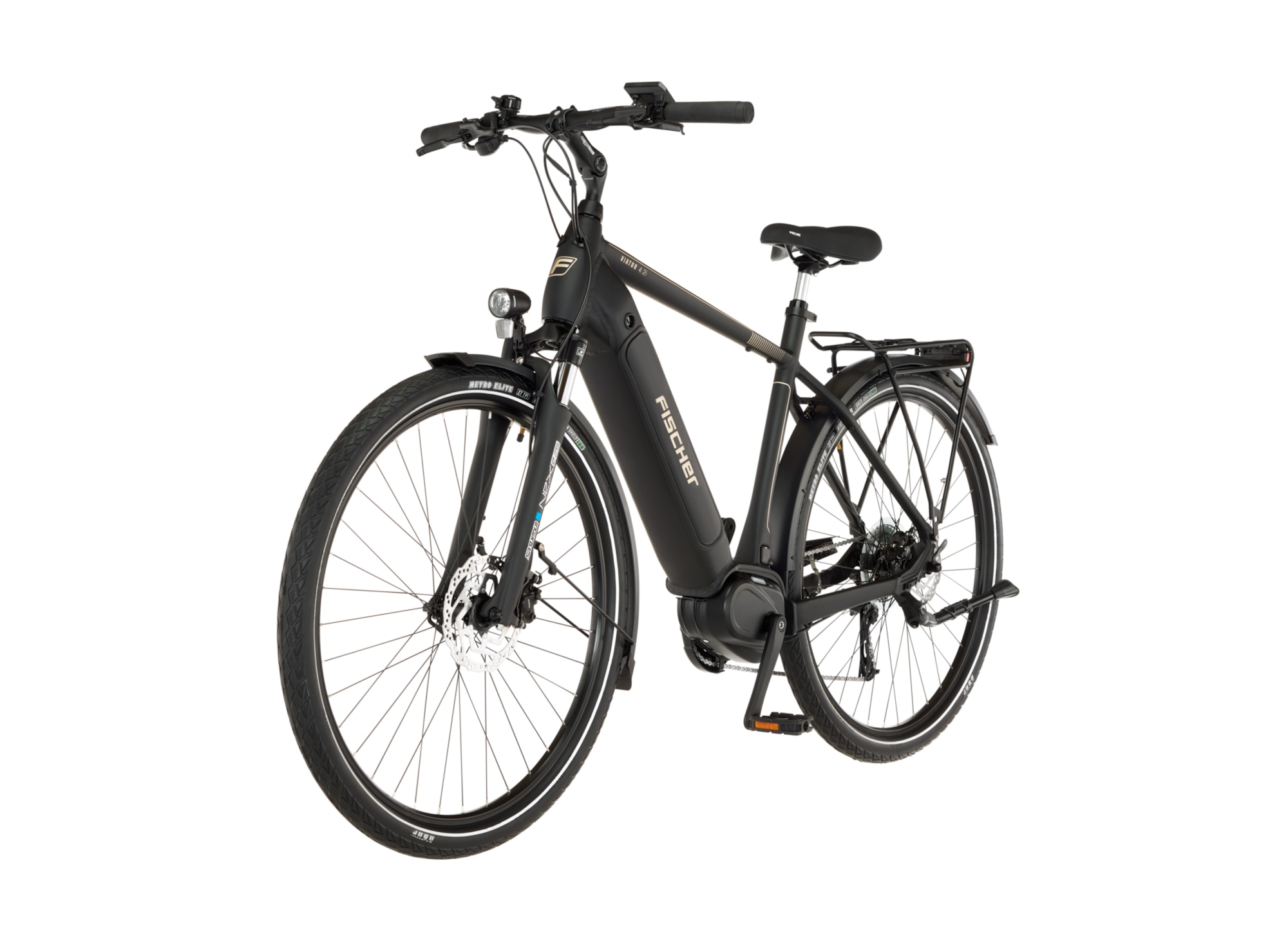 FISCHER Fahrrad »VIATOR 4.2i 630 55 ACTIVE« 9 Gang Shimano Mittelmotor