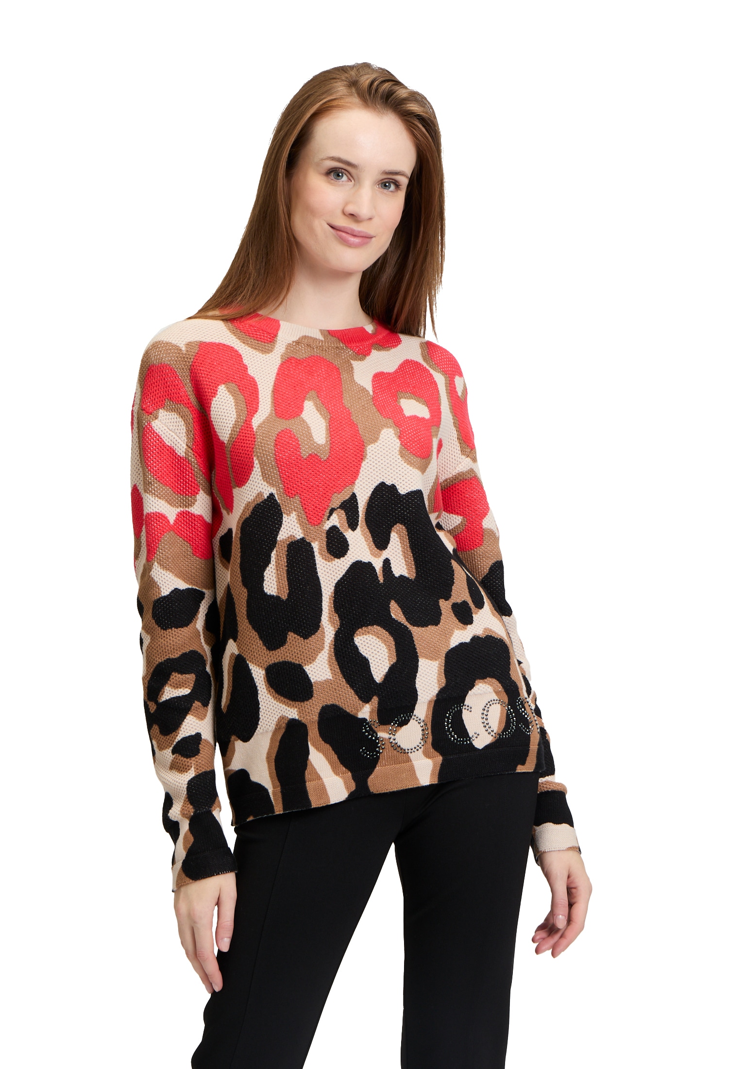 Betty Barclay Strickpullover »Strickpullover mit Print«