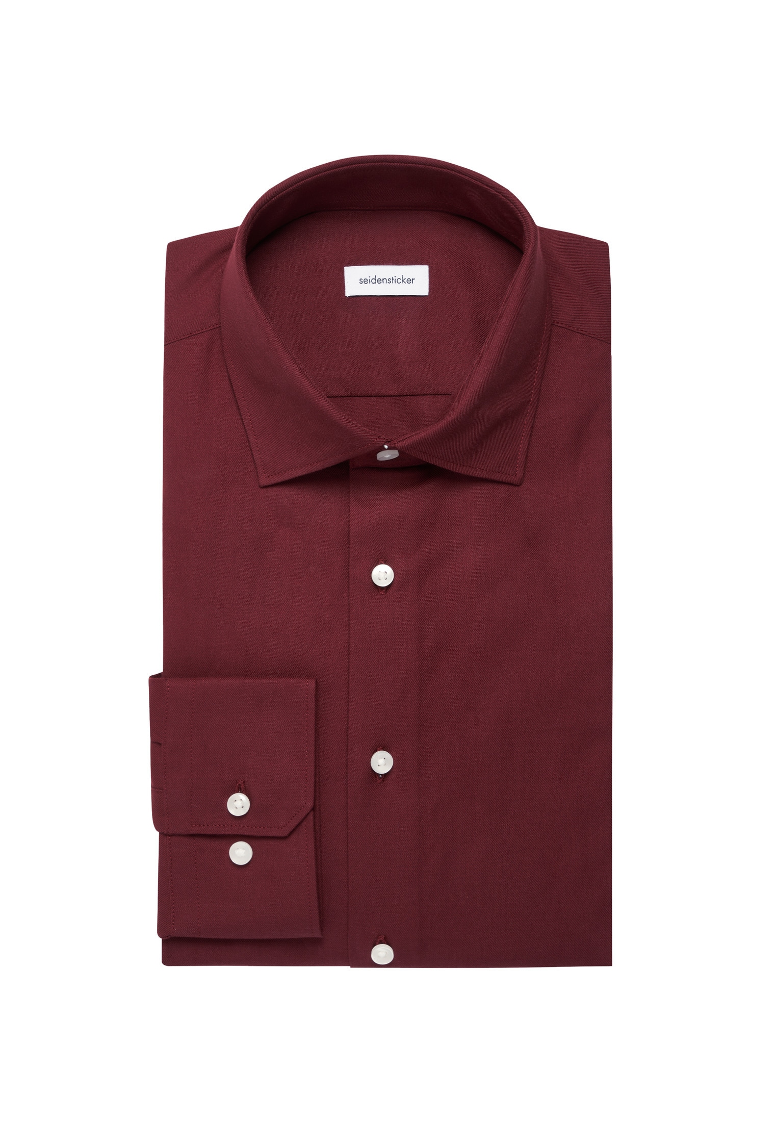 seidensticker Flanellhemd »Schwarze Rose«, Slim 1/1 Kentkragen Flanell