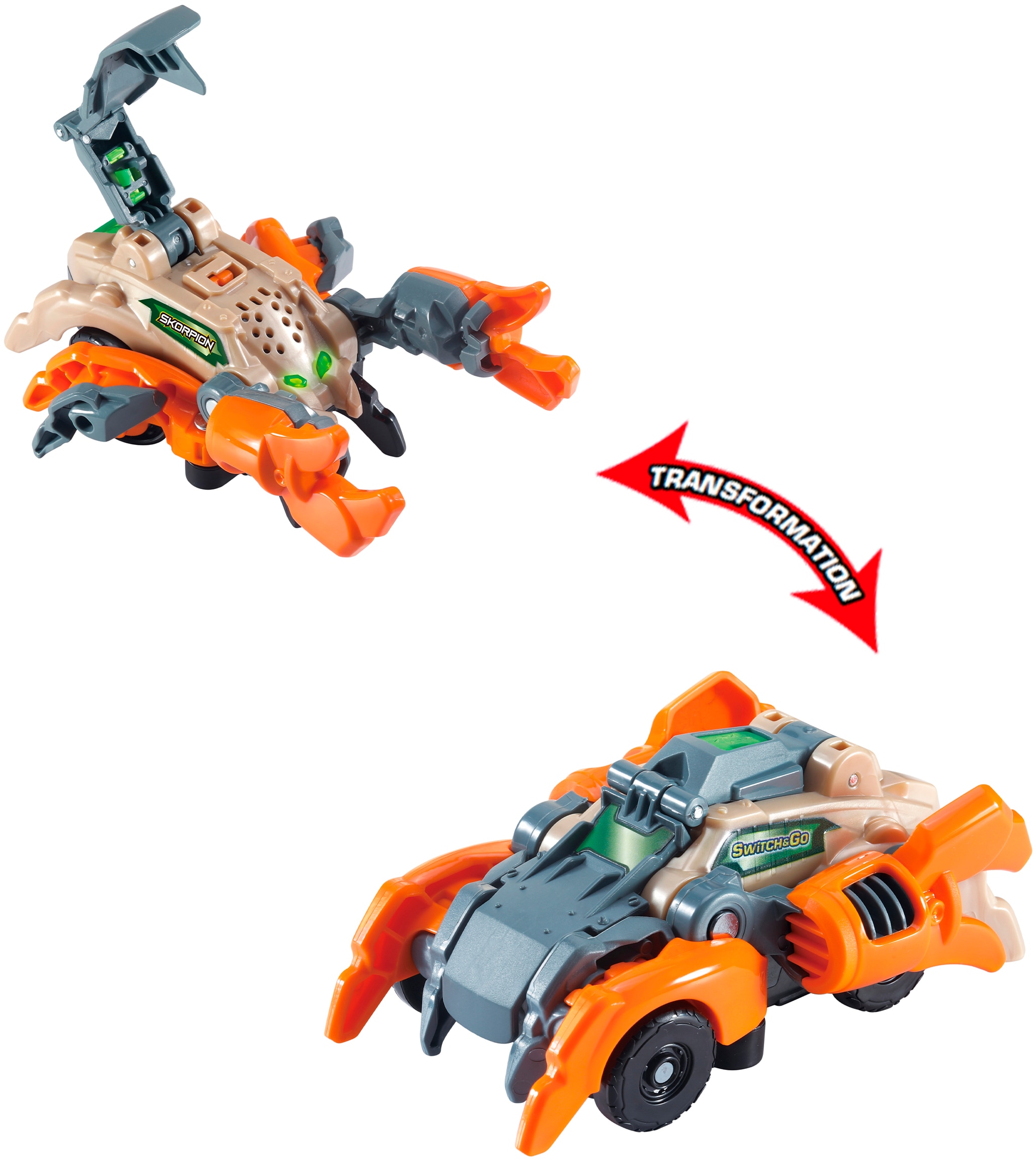 Vtech® Actionfigur »Switch & Go - OneClick-Mini-Skorpion« mit licht