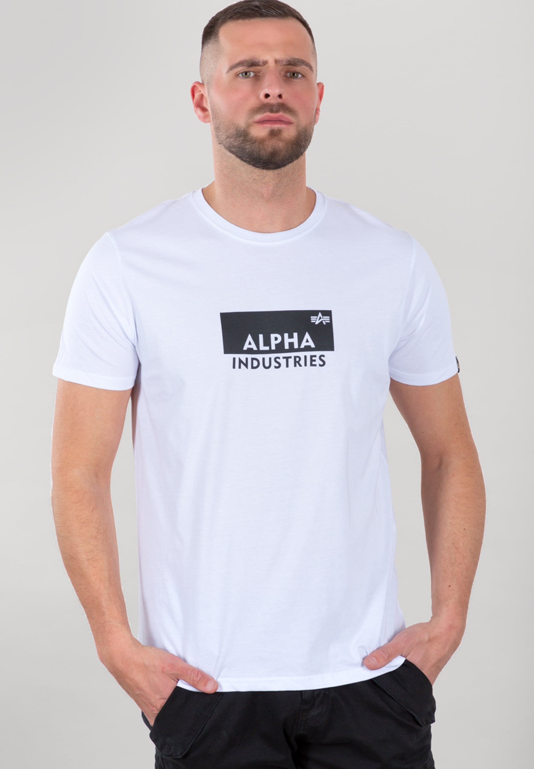 Alpha Industries T-Shirt »ALPHA INDUSTRIES Men - T-Shirts Box Logo T«