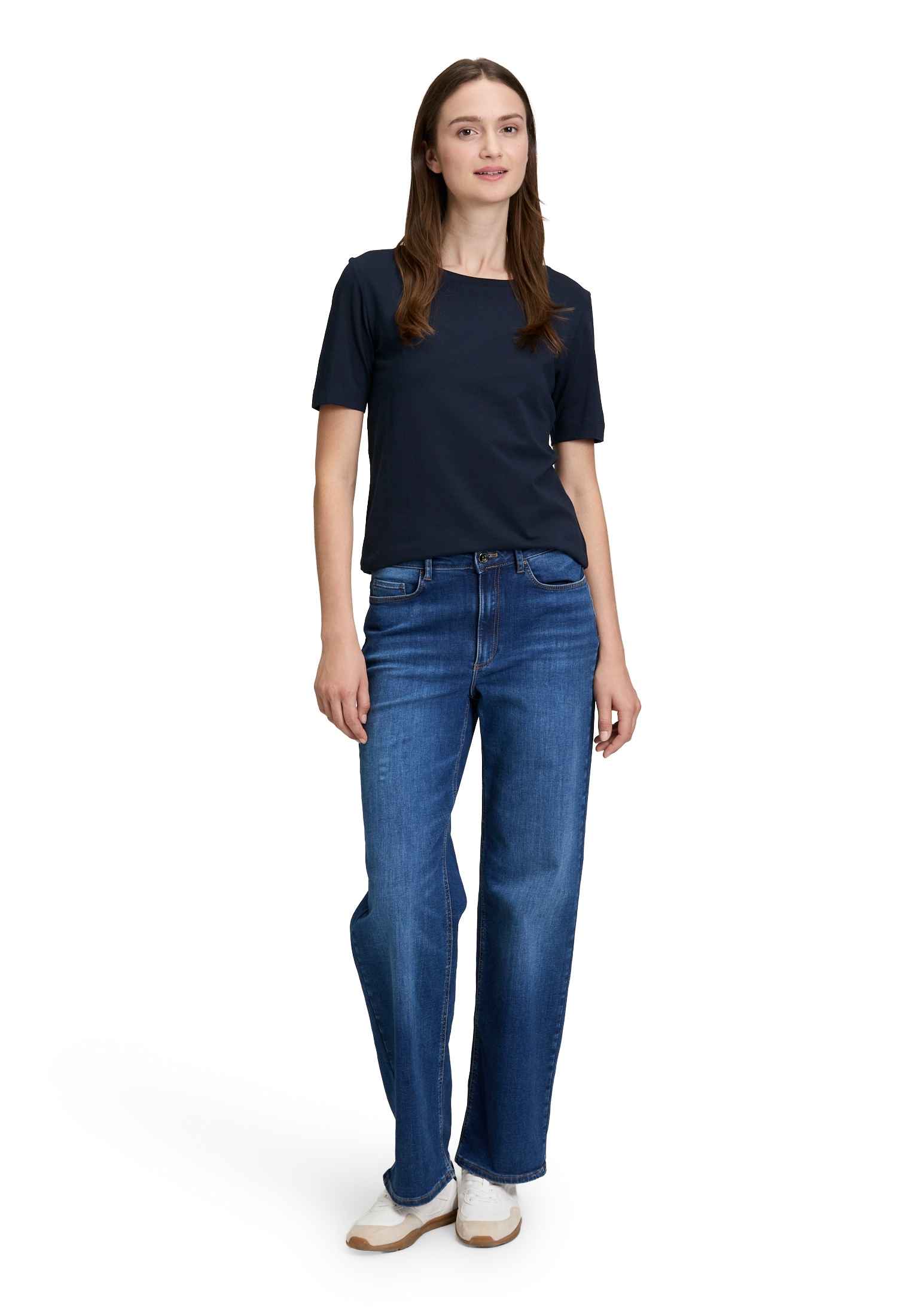 Betty&Co T-Shirt »Basic Shirt mit Rundhalsausschnitt«