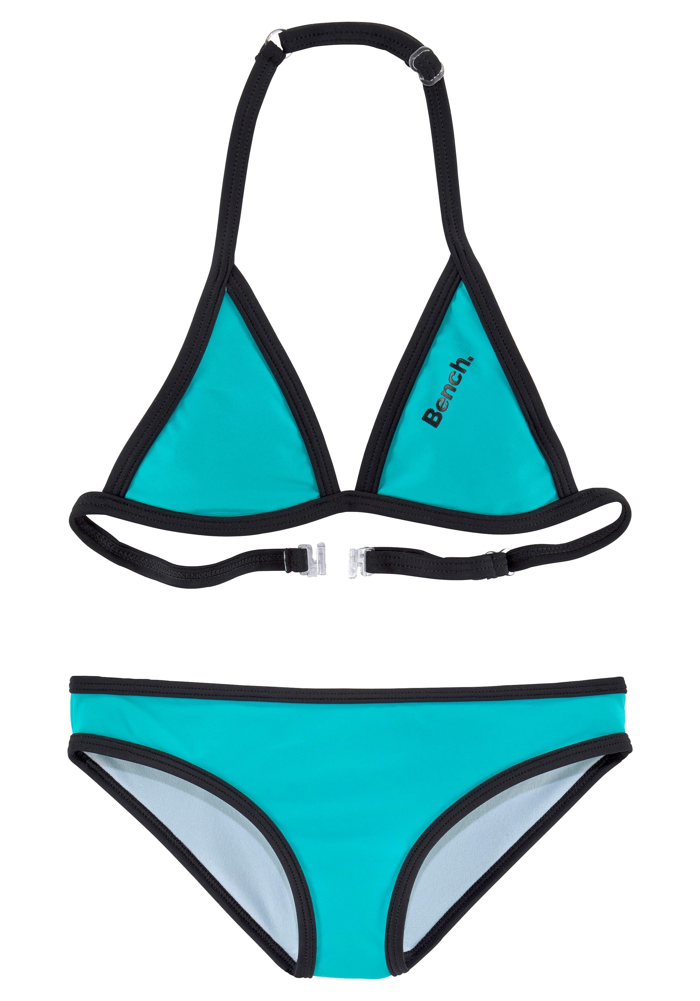 Bench. Triangel-Bikini, mit Logoprint an Top und Hose