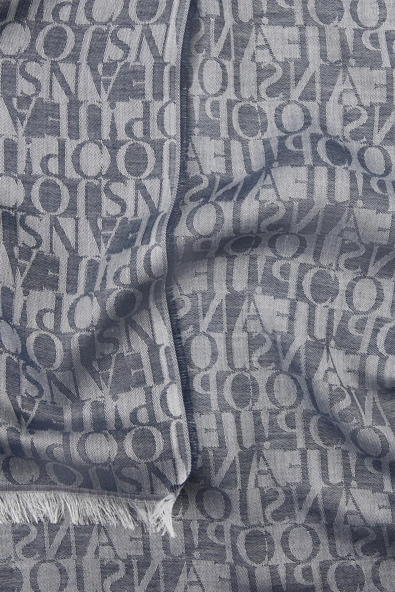 Joop Jeans Schal, Logoschriftzug allover