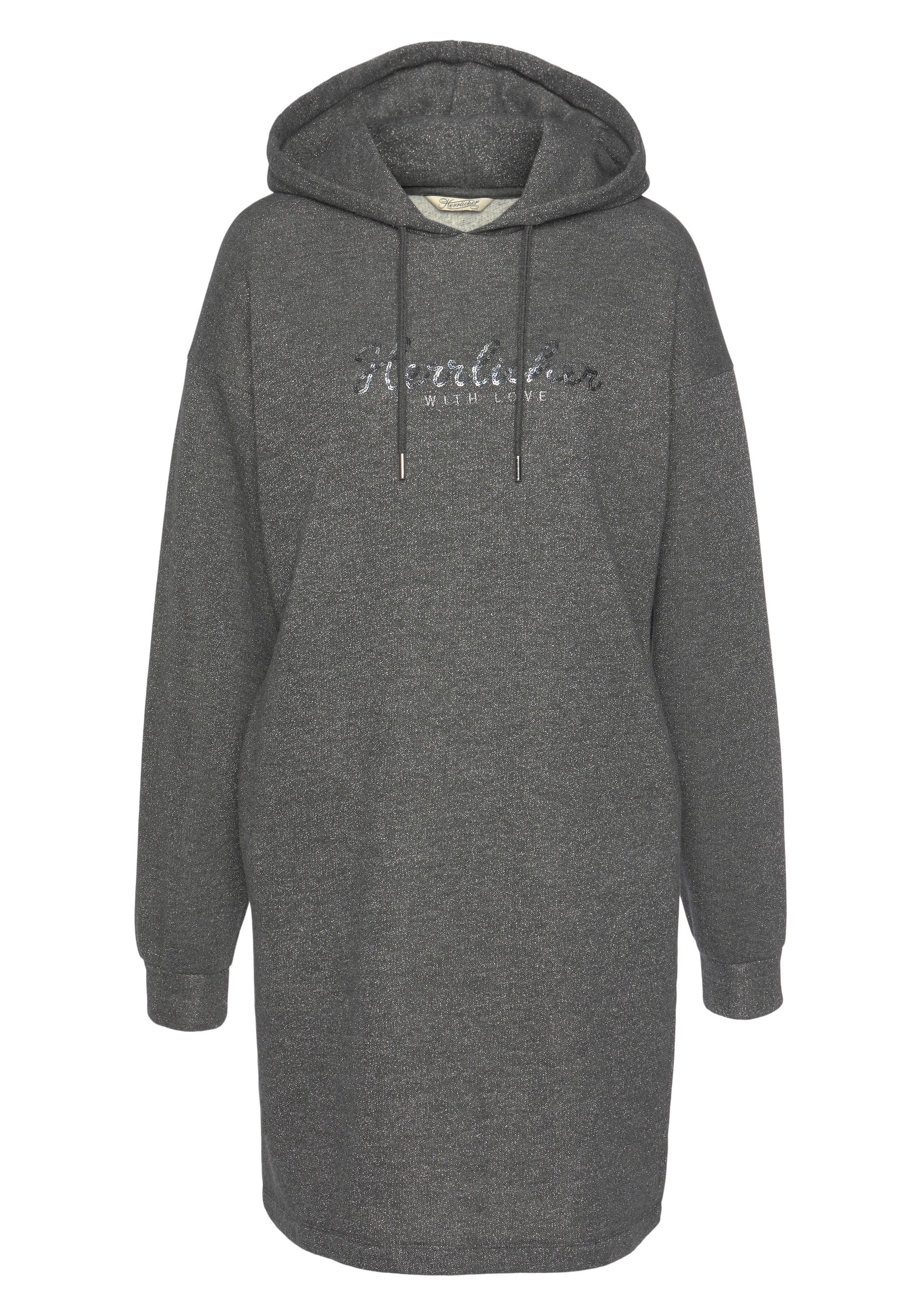 Herrlicher Sweatkleid »BLYTHE DRESS SWEAT«, mit Logo-Applikation