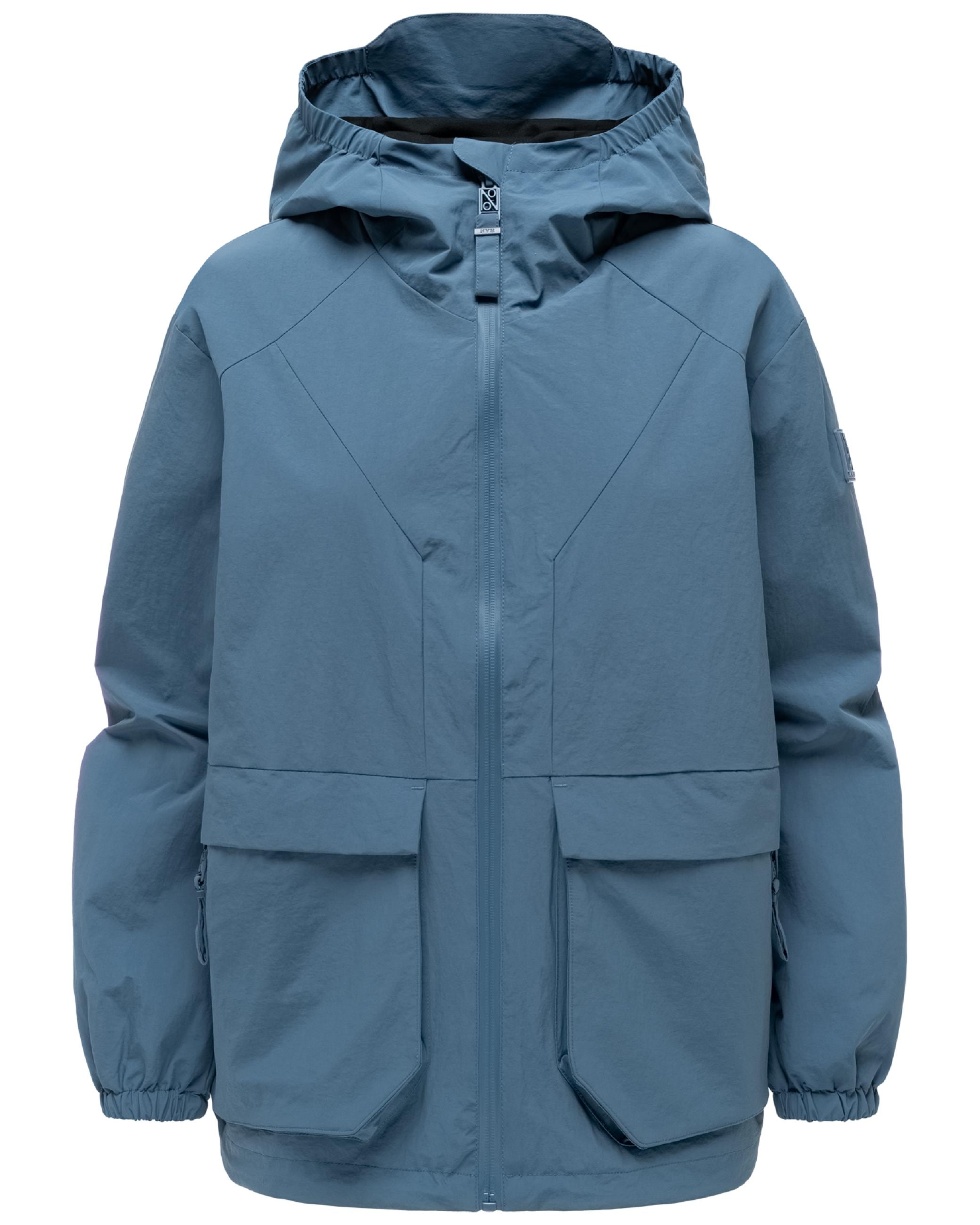 Navahoo Outdoorjacke »Outdoorjacke Donnerwetter 14« mit Kapuze Übergangsjacke mit doppelten Außentaschen