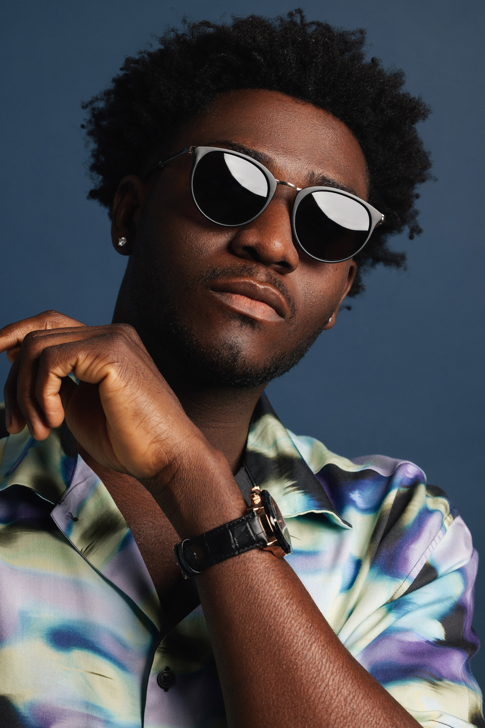 MARC LAUDER Sonnenbrille »MA07-01« 3: dunkles Glas, starke Sonneneinstrahlung