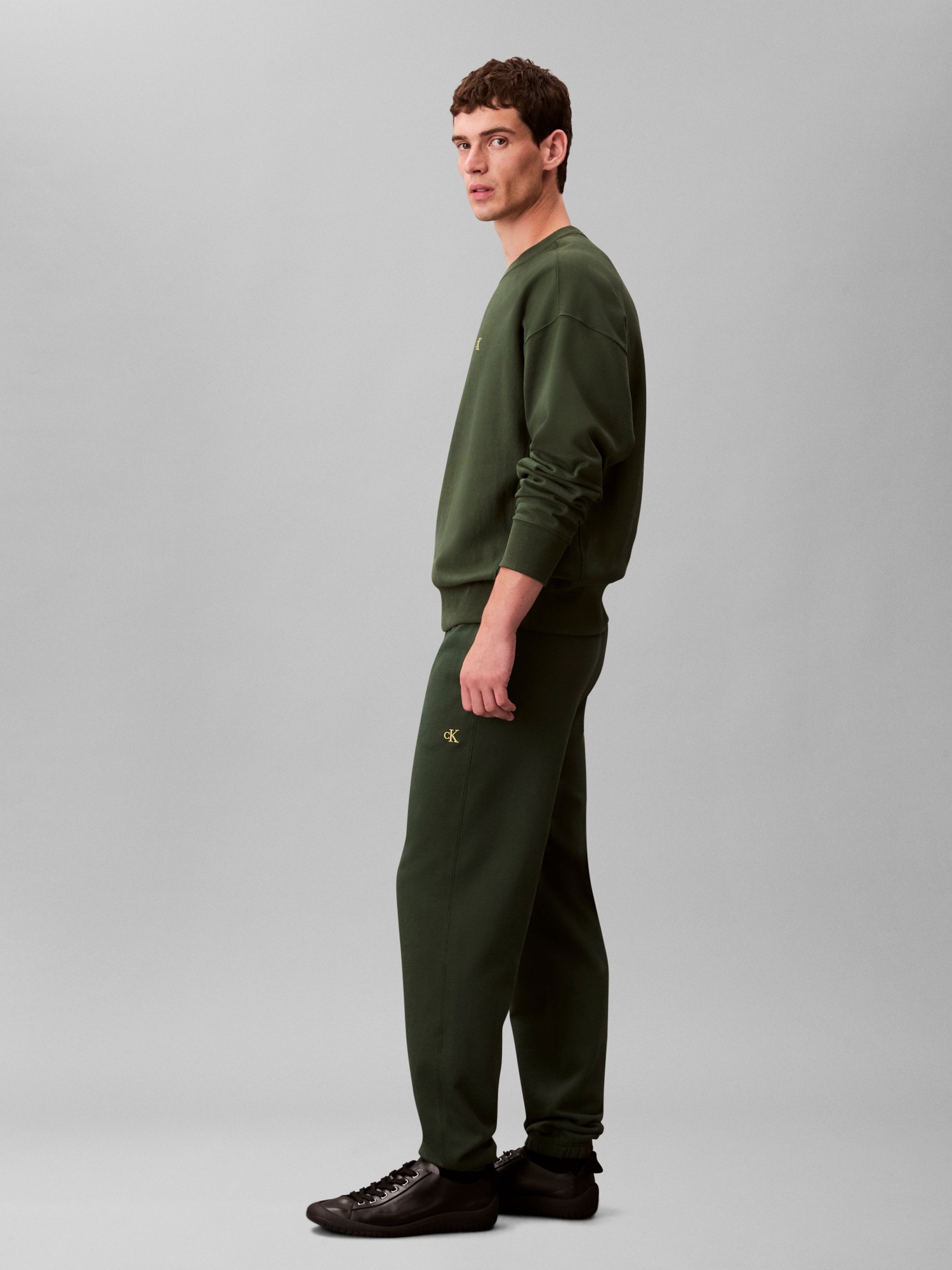 Calvin Klein Jeans Sweathose »EU 350TERRY MONOGRAM JOGGER«, regular fit