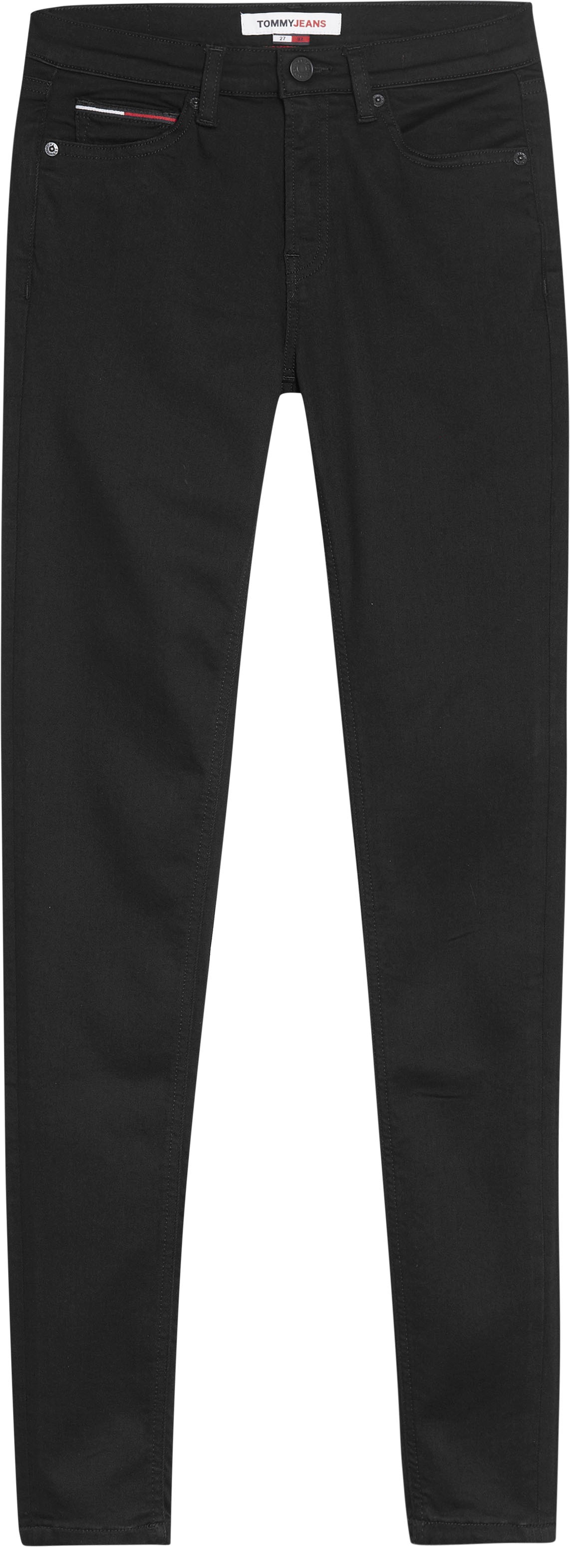 Tommy Jeans Skinny-fit-Jeans »Nora Mid Rise Skinny Fit«, mit Tommy Jeans Logo-Badge & Stickereien